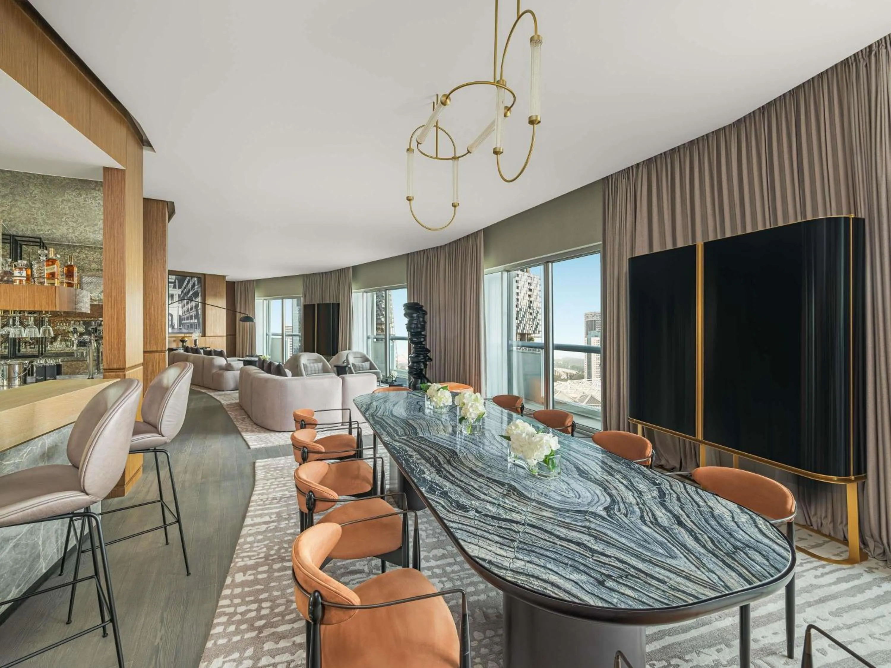 Photo of the whole room in Fairmont Singapore