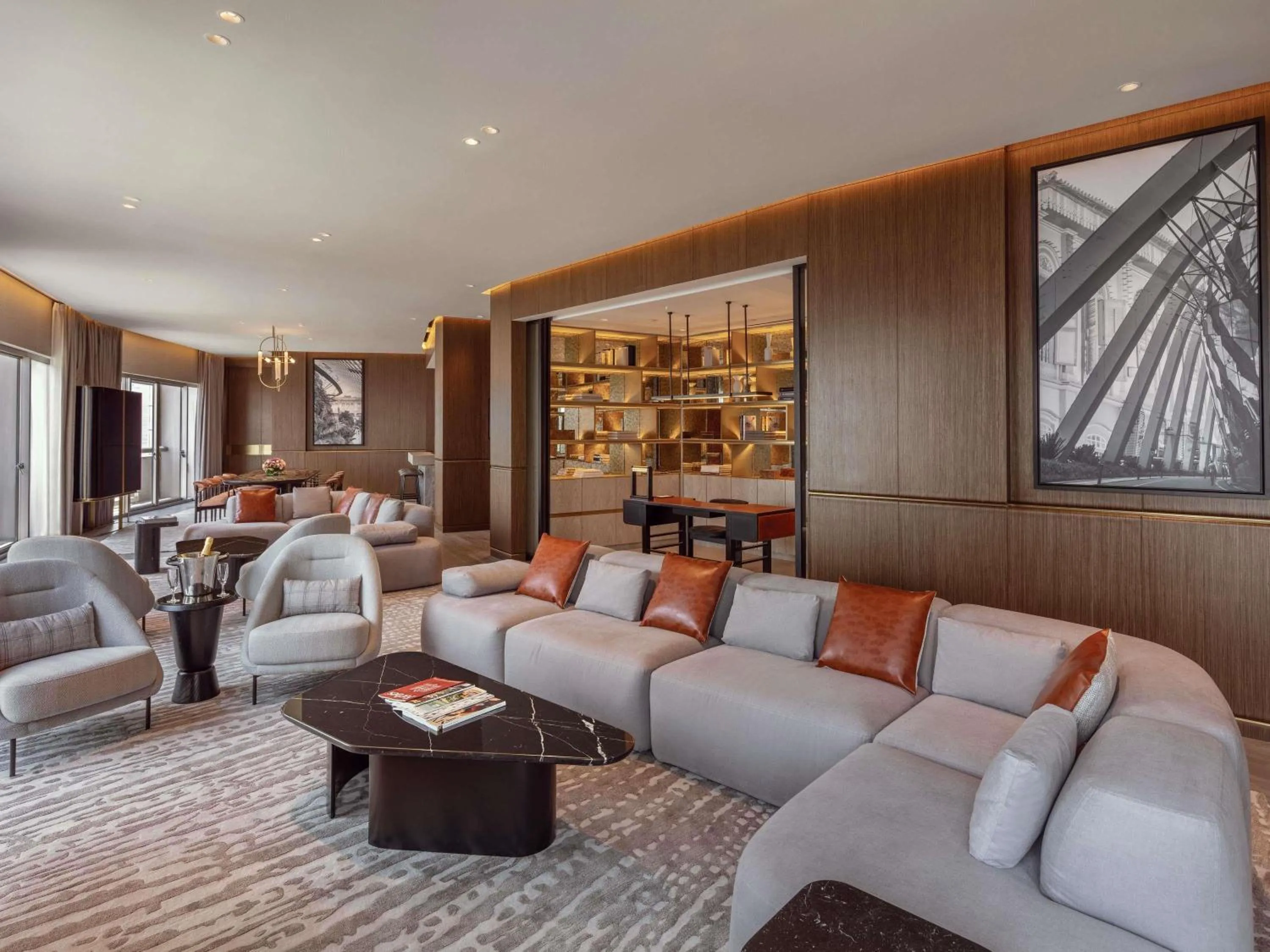 Bedroom in Fairmont Singapore