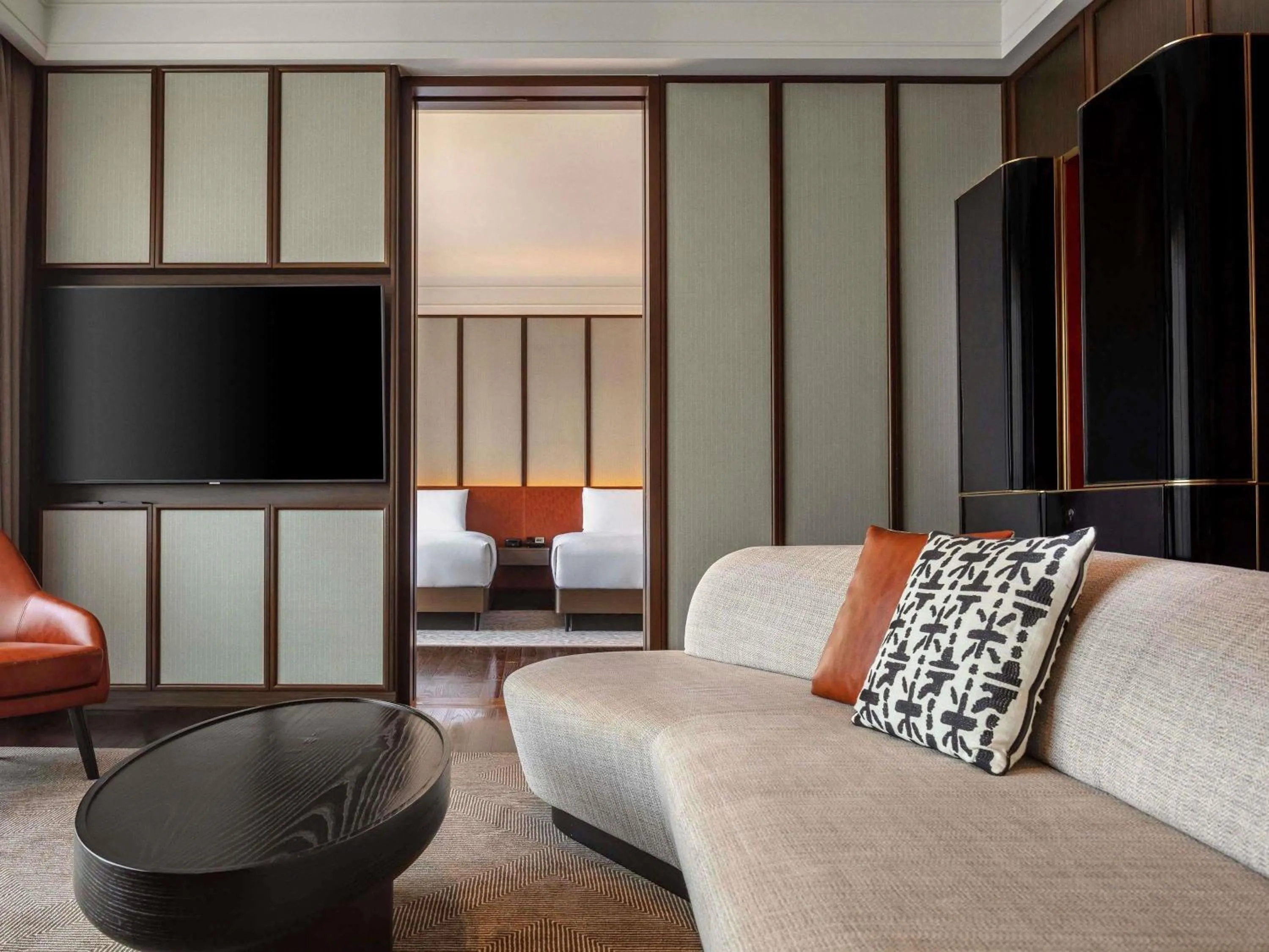 Bedroom in Fairmont Singapore