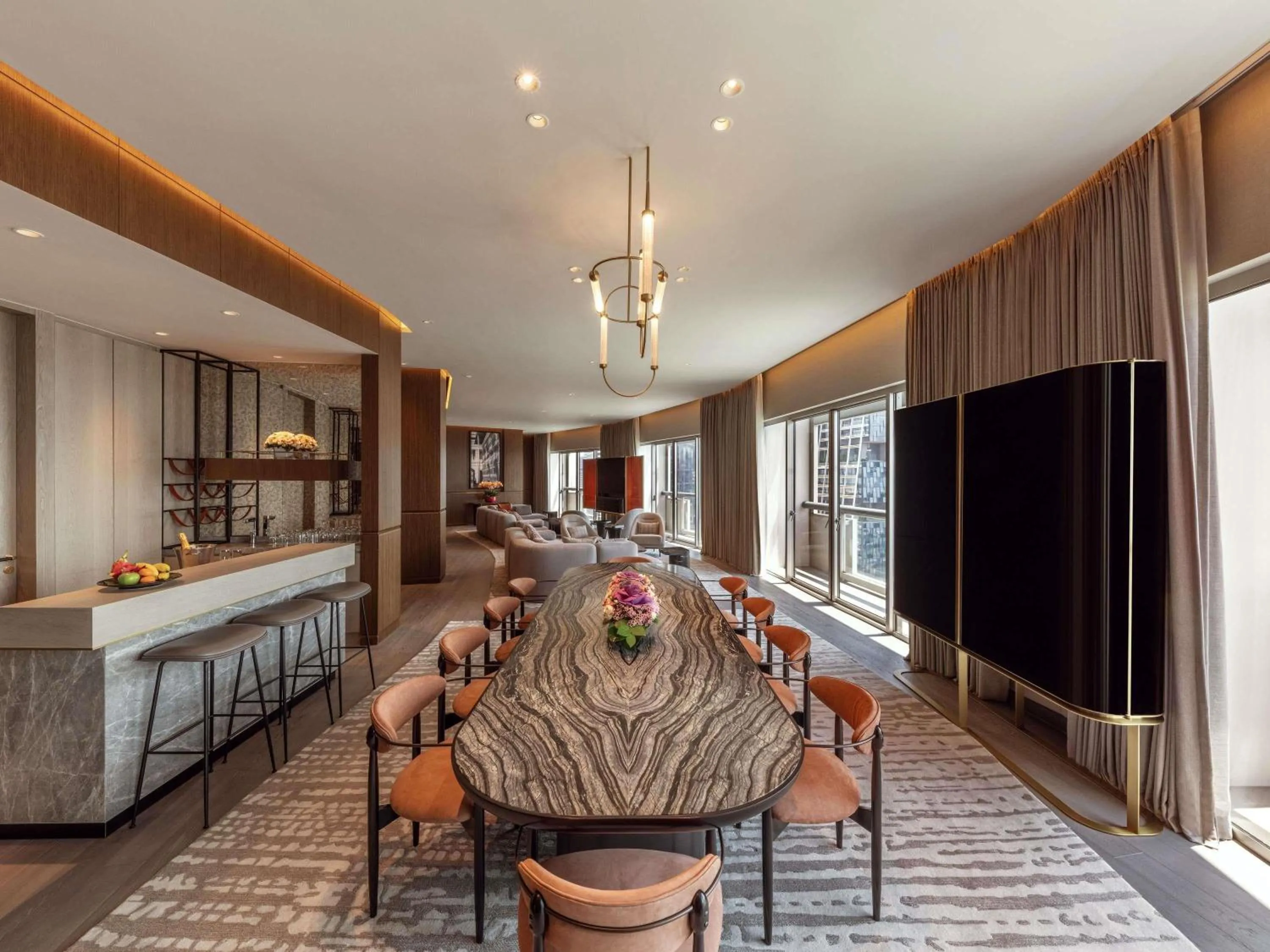 Bedroom in Fairmont Singapore