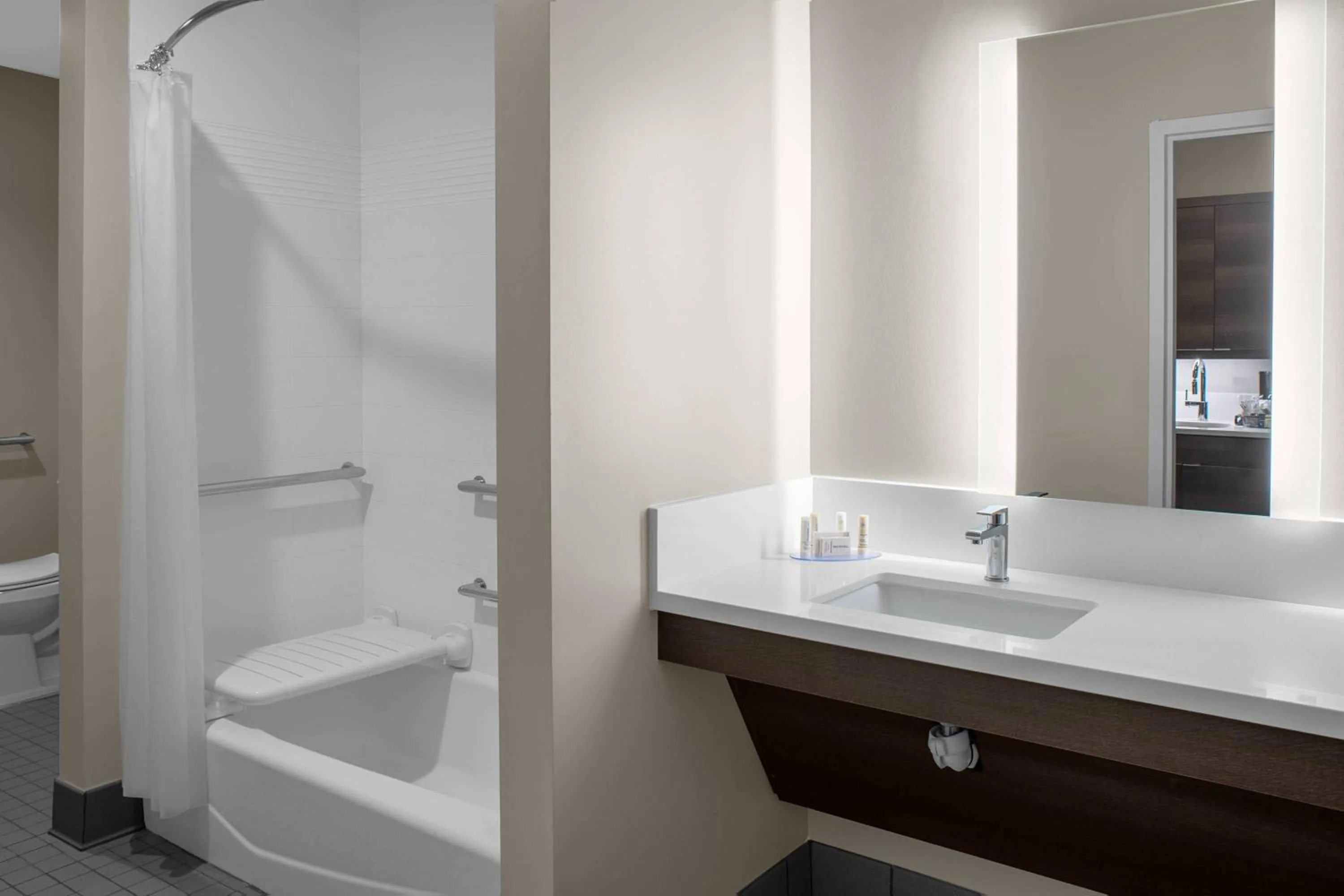 Bathroom in TownePlace Suites by Marriott Charlotte Fort Mill