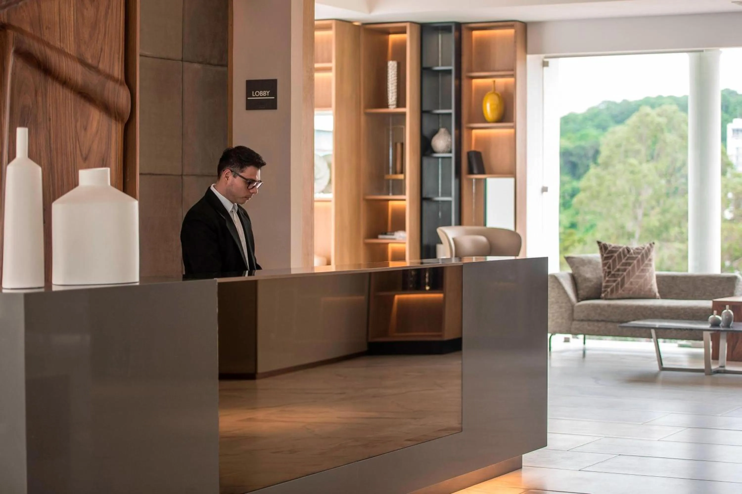 Lobby or reception in AC Hotels by Marriott Guatemala City