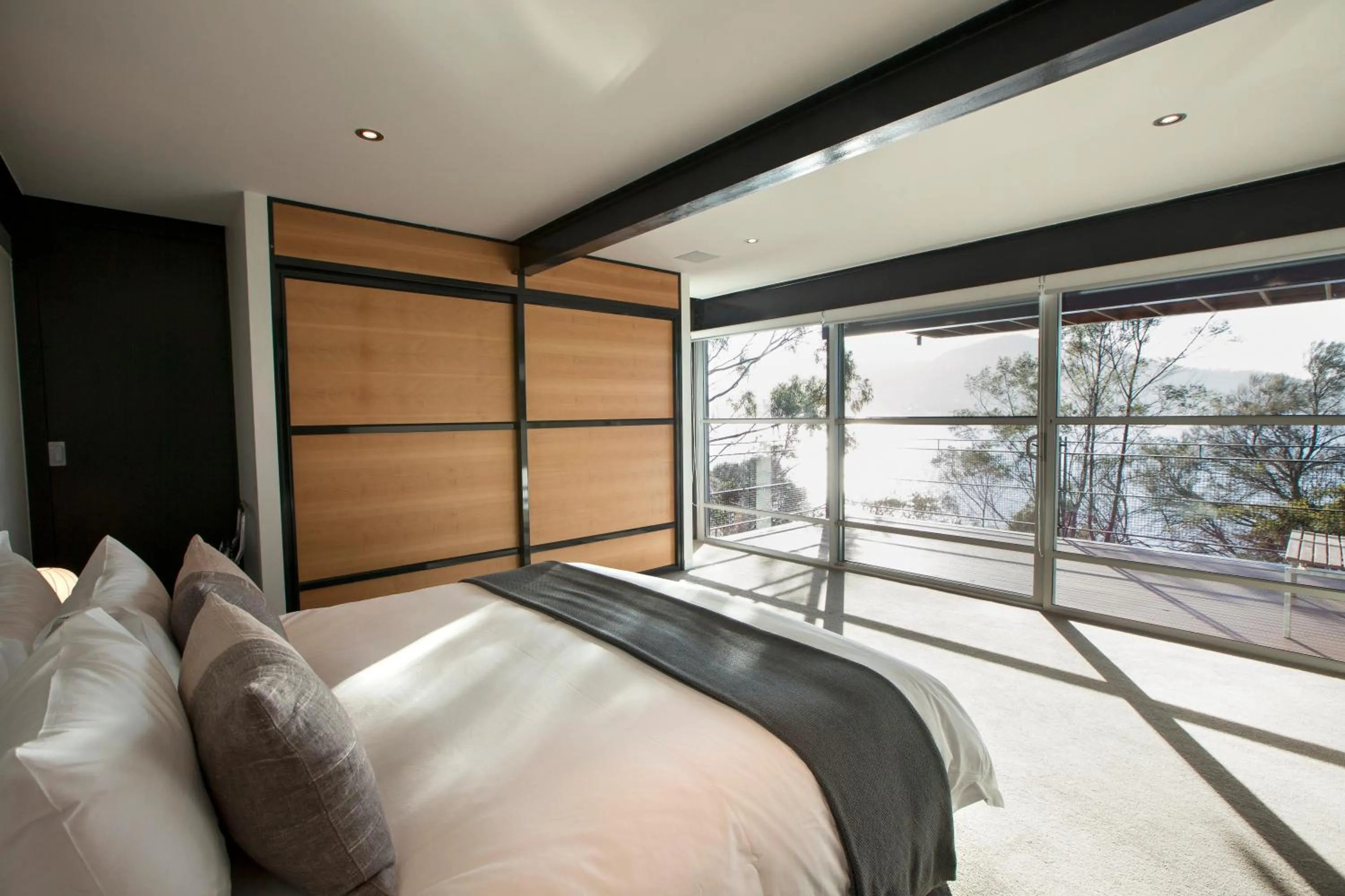 Bed in MONA Pavilions