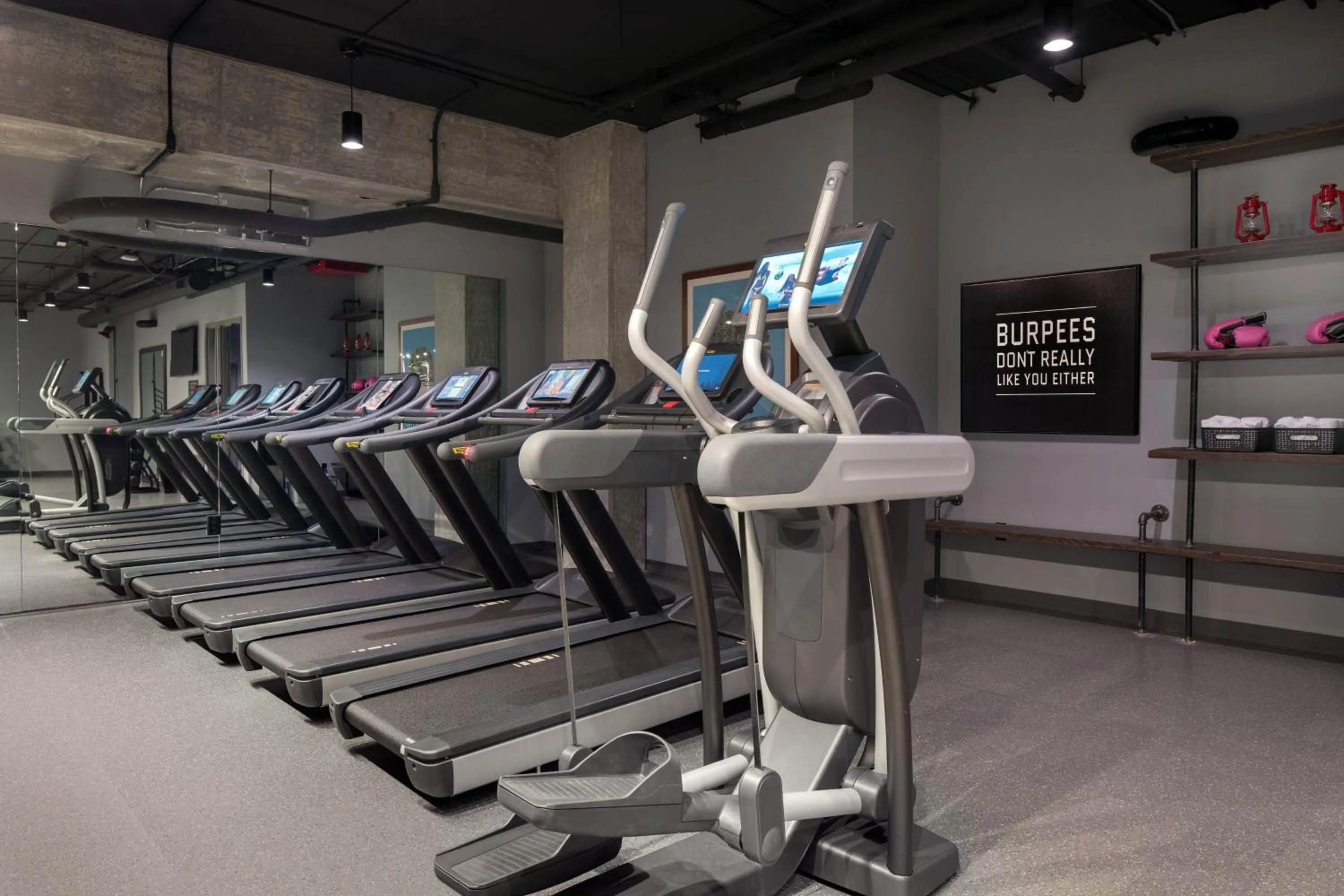 Fitness centre/facilities in MOXY Seattle Downtown