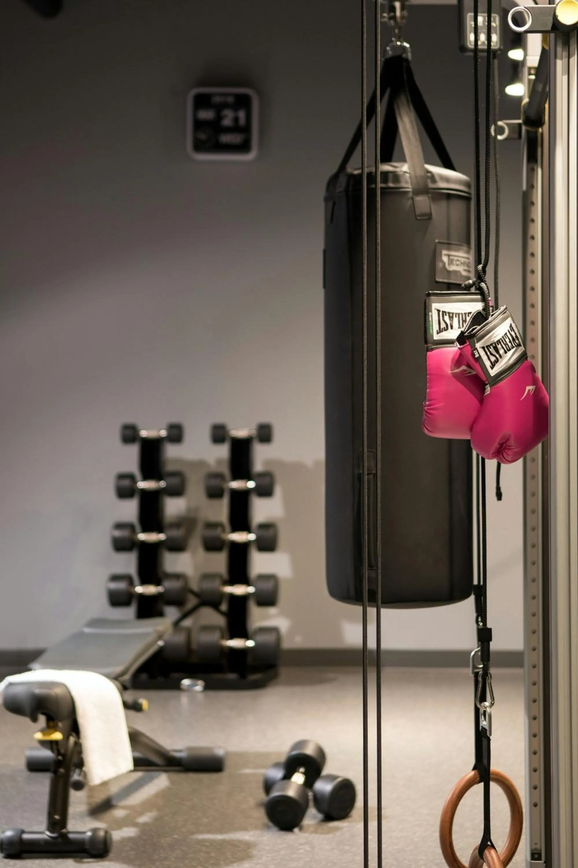 Fitness centre/facilities in MOXY Seattle Downtown