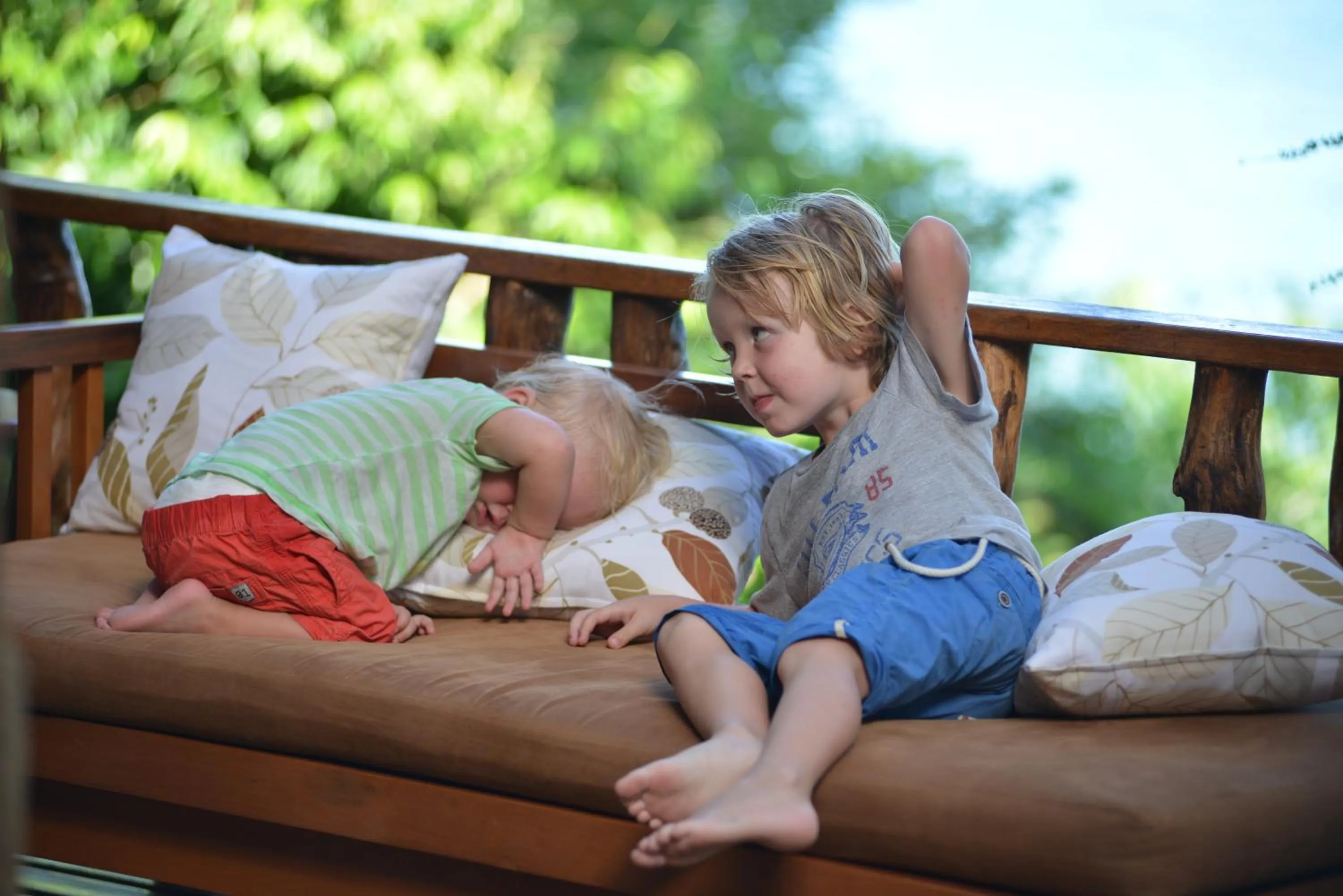 young children in Railay Great View Resort