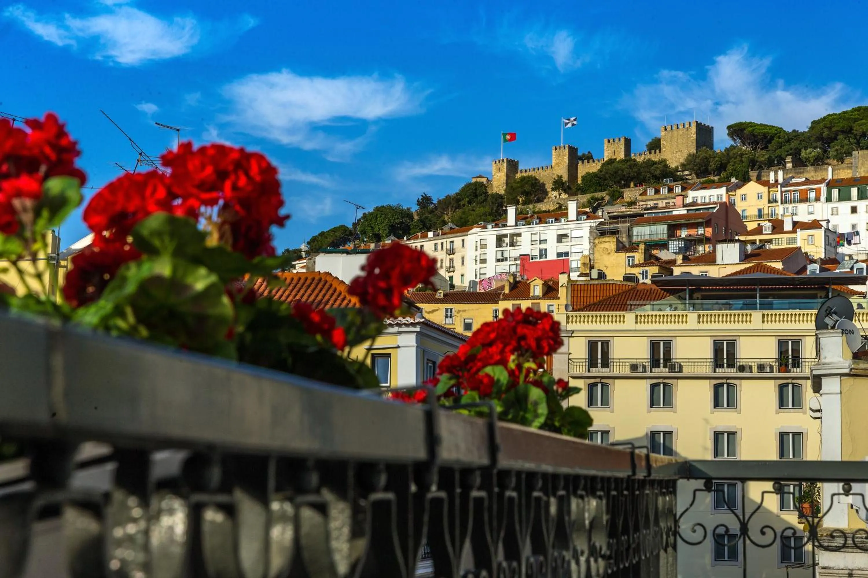 Balcony/Terrace in Villa Baixa - Lisbon Luxury Apartments