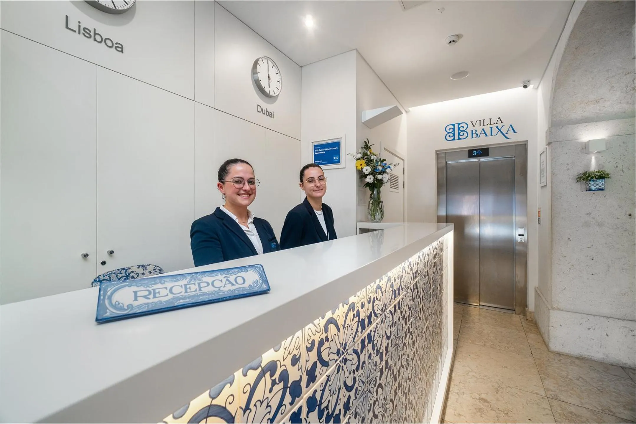 Lobby or reception in Villa Baixa - Lisbon Luxury Apartments