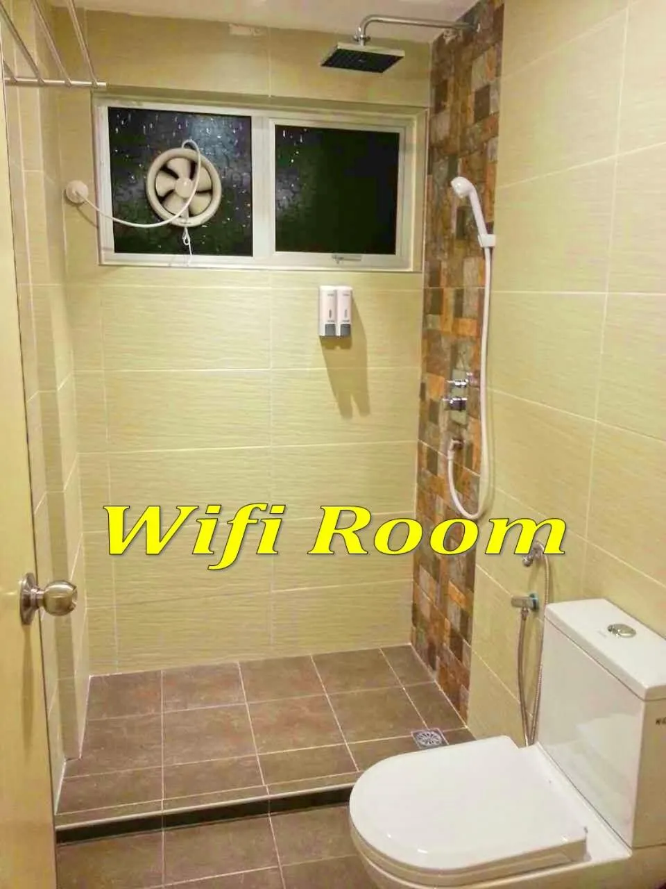 Text overlay in Malacca Hotel Apartment