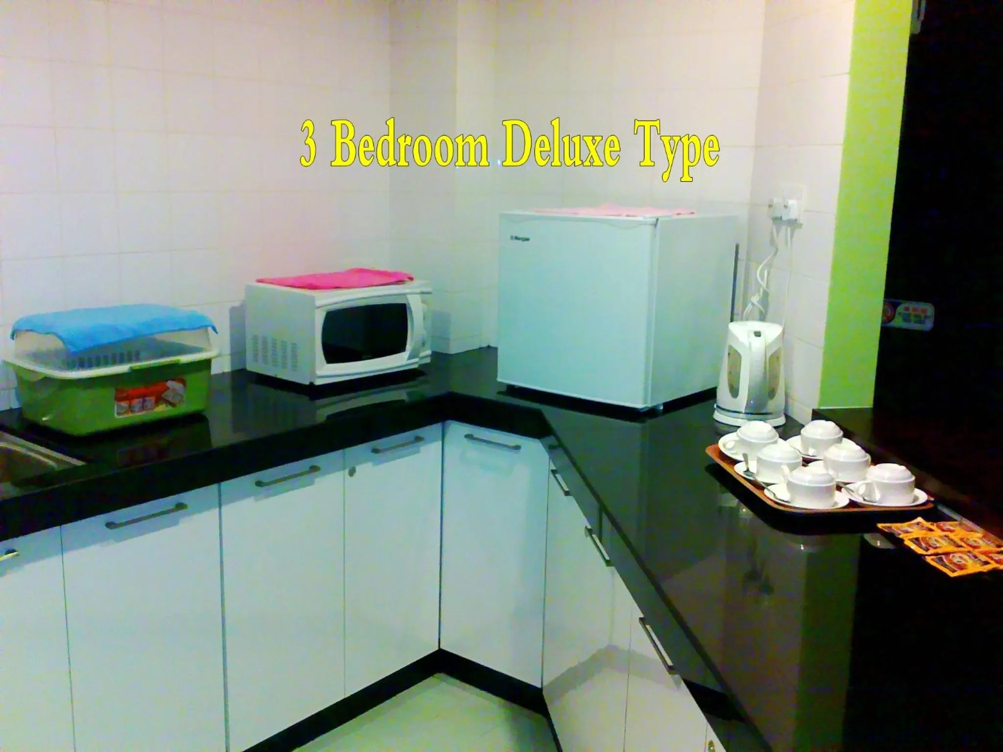 Text overlay in Malacca Hotel Apartment