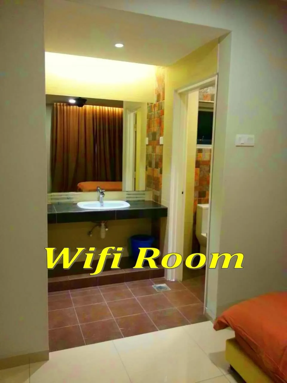 Text overlay, Bed in Malacca Hotel Apartment