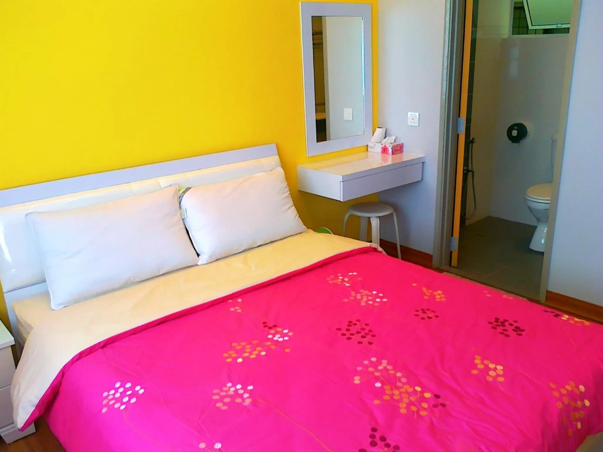 Bed in Malacca Hotel Apartment