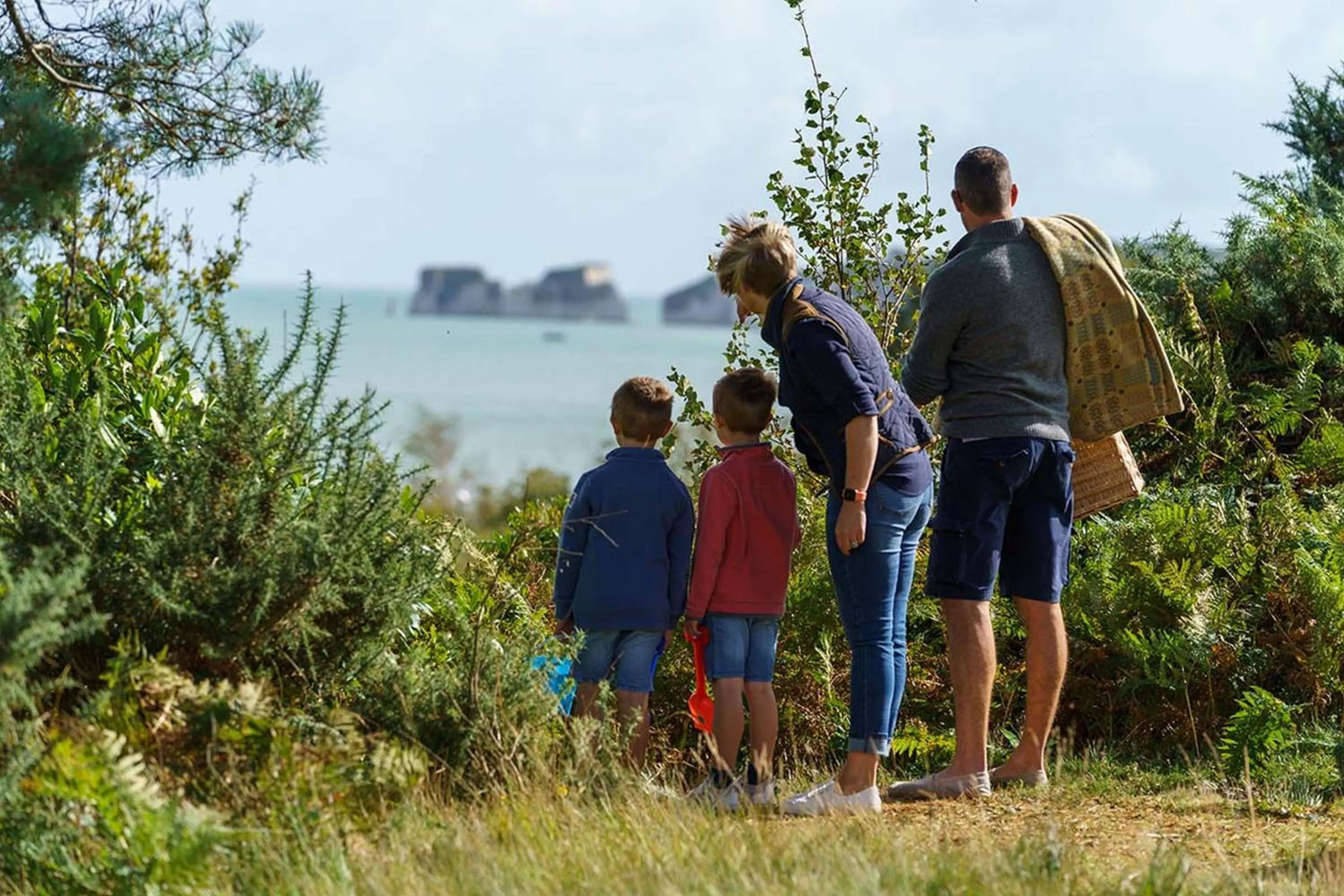 Sea view in Knoll House