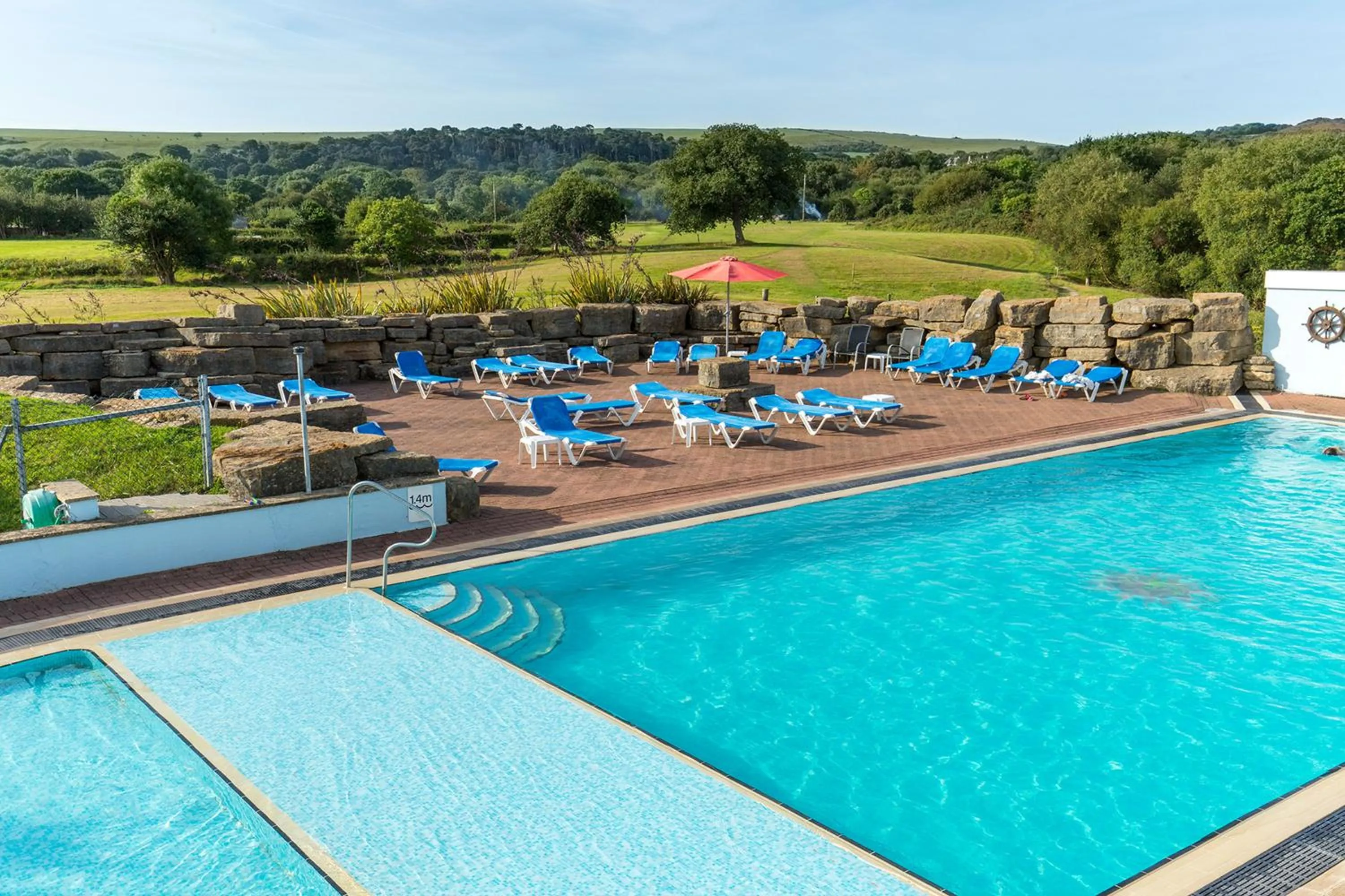 Swimming pool in Knoll House
