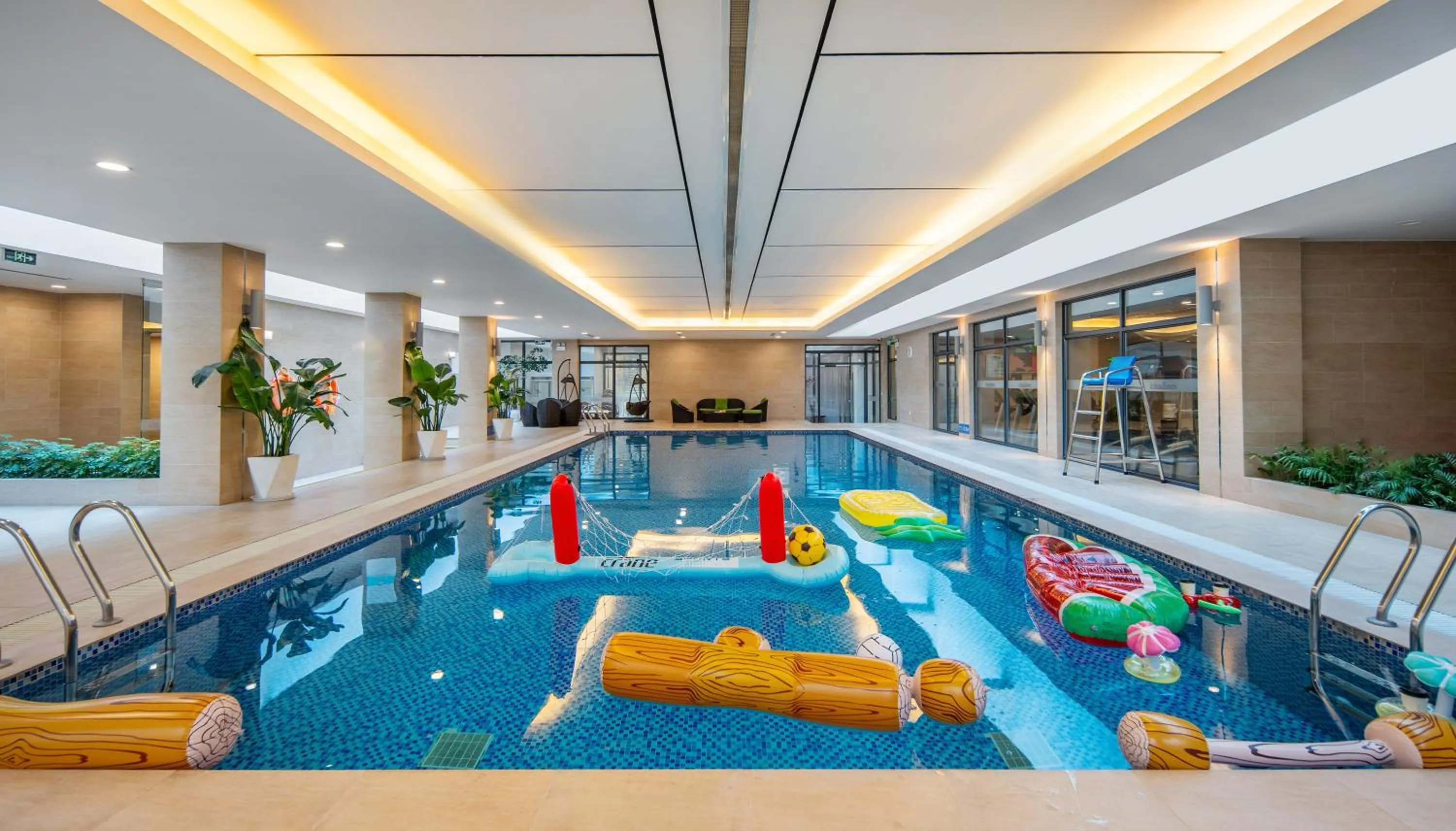 Pool view in Citadines Zhuankou Wuhan