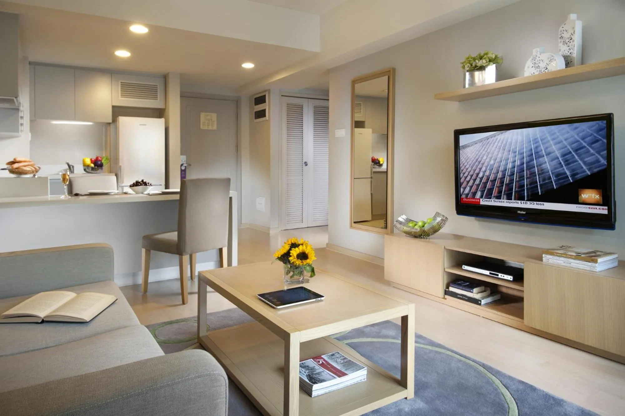 Kitchen or kitchenette in Citadines Zhuankou Wuhan