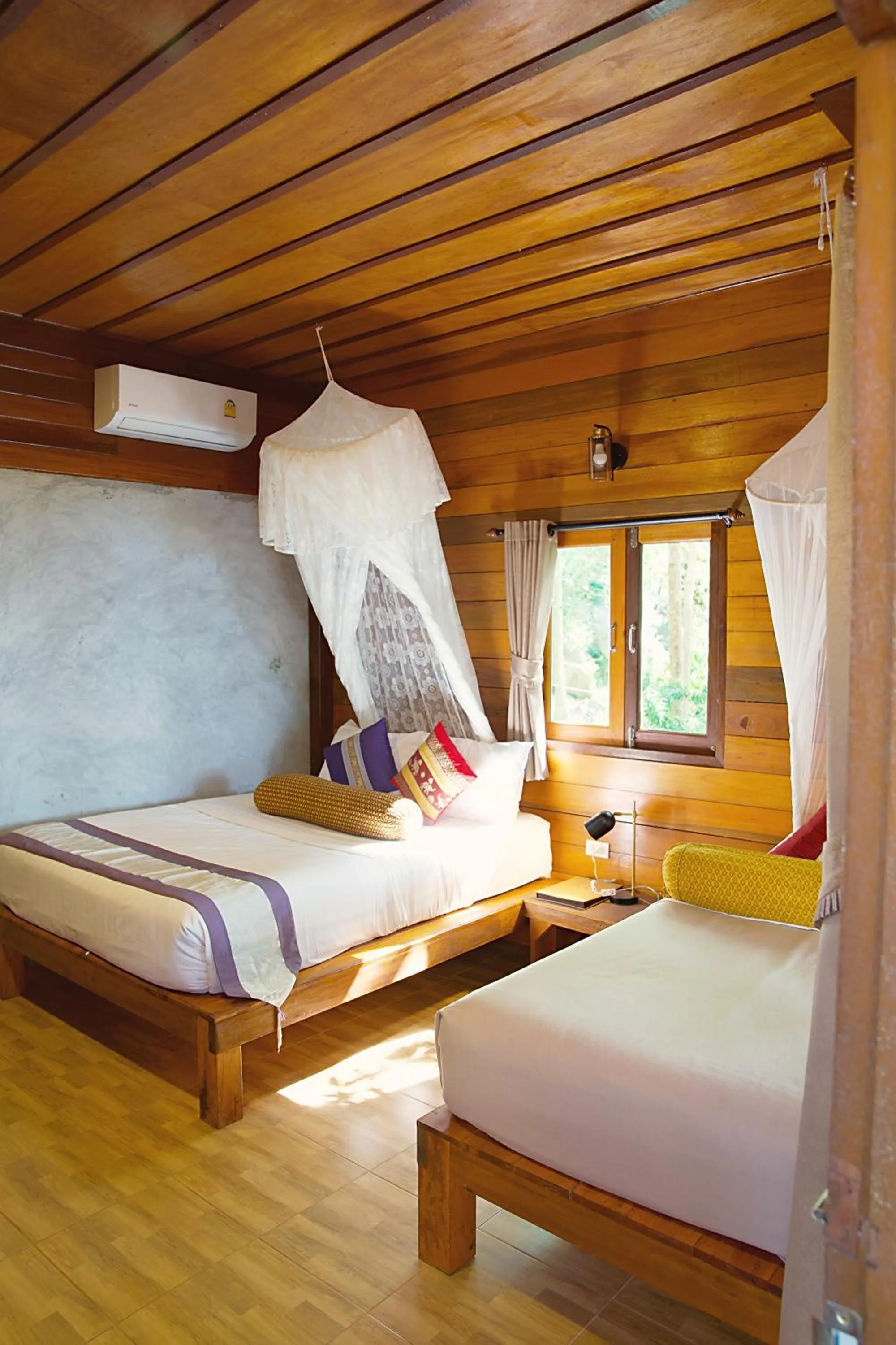 Bed in Sensi Paradise Beach Resort
