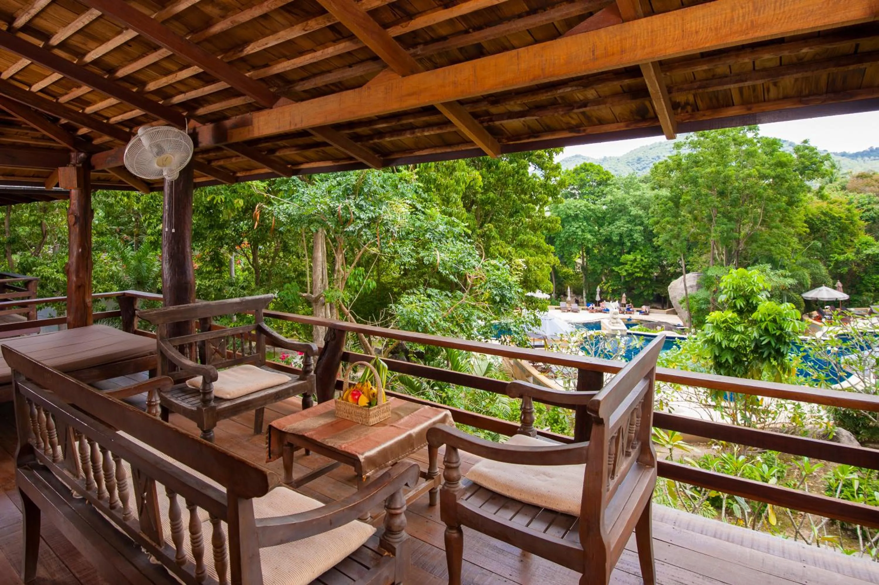 Pool view in Sensi Paradise Beach Resort