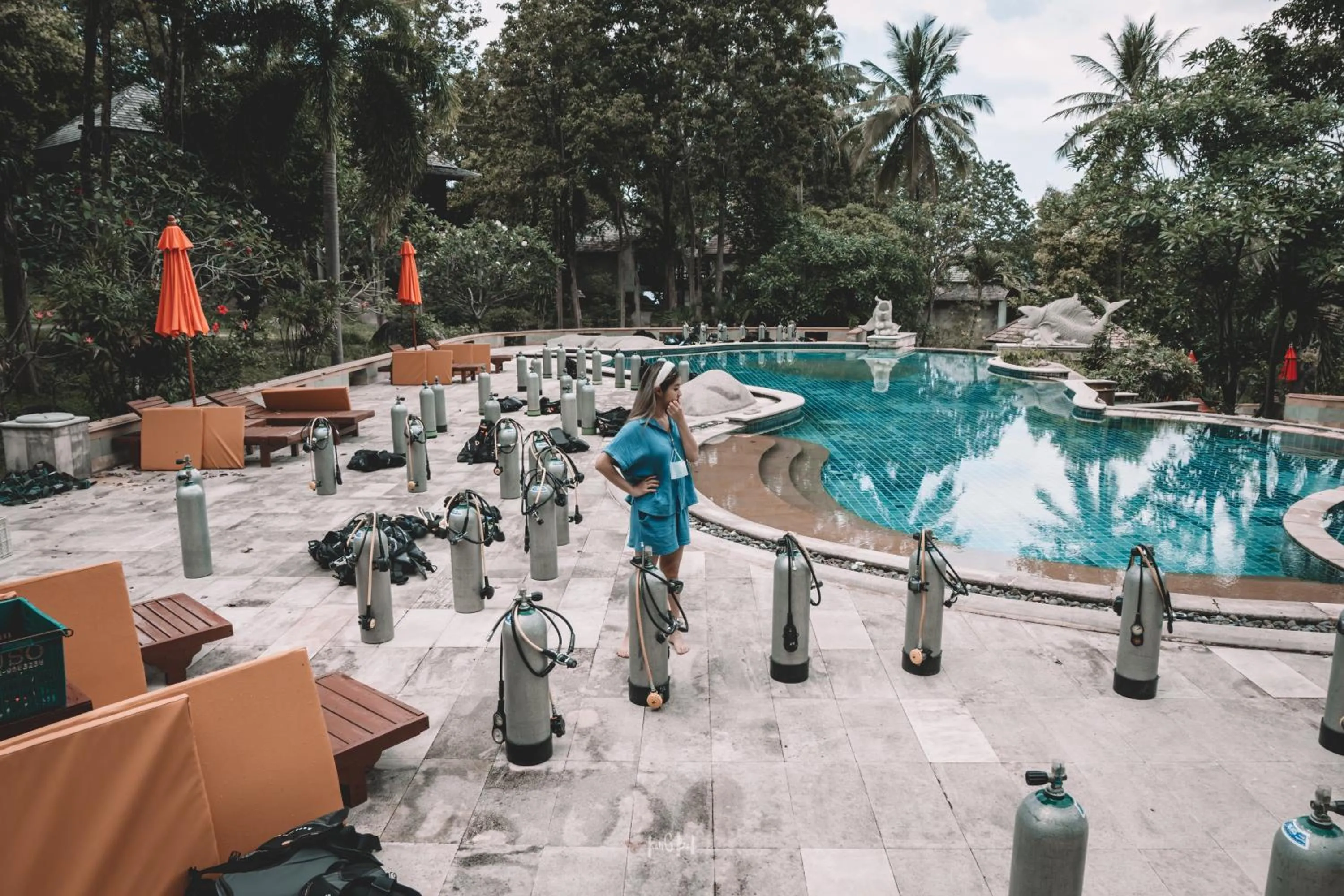 Swimming pool in Sensi Paradise Beach Resort