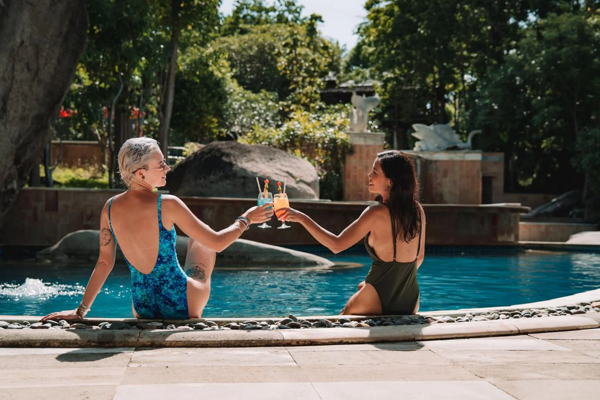 Pool view in Sensi Paradise Beach Resort