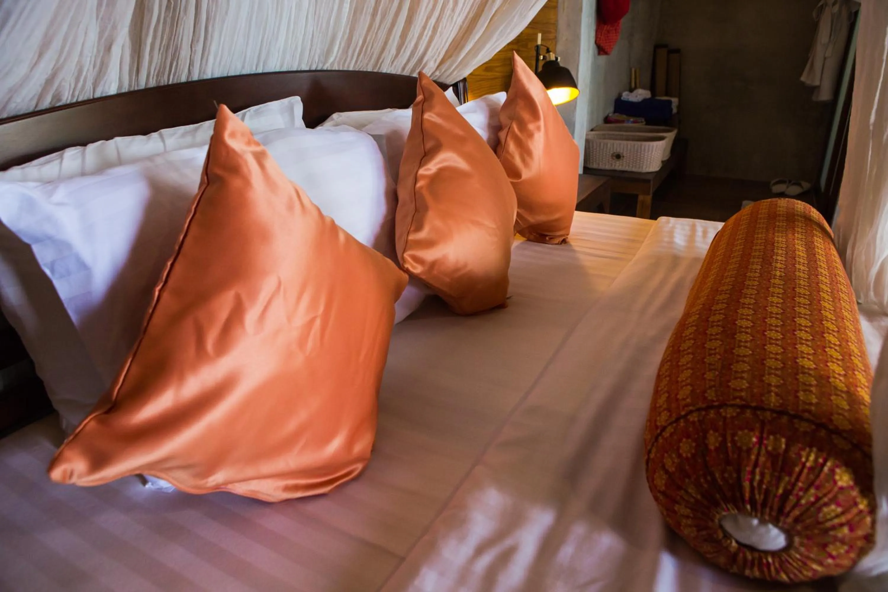 Bed in Sensi Paradise Beach Resort