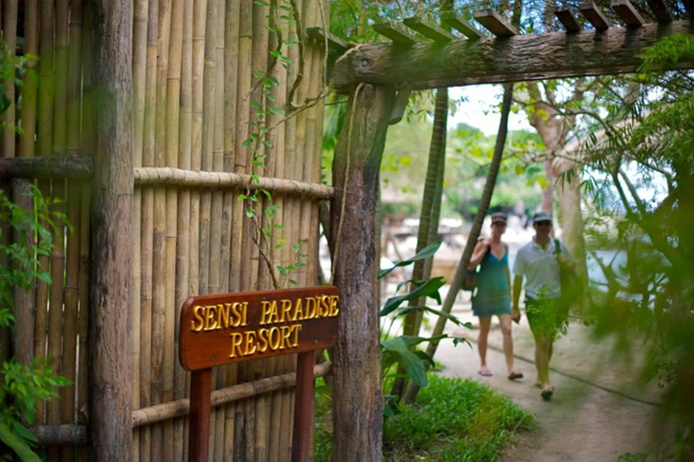 Garden in Sensi Paradise Beach Resort