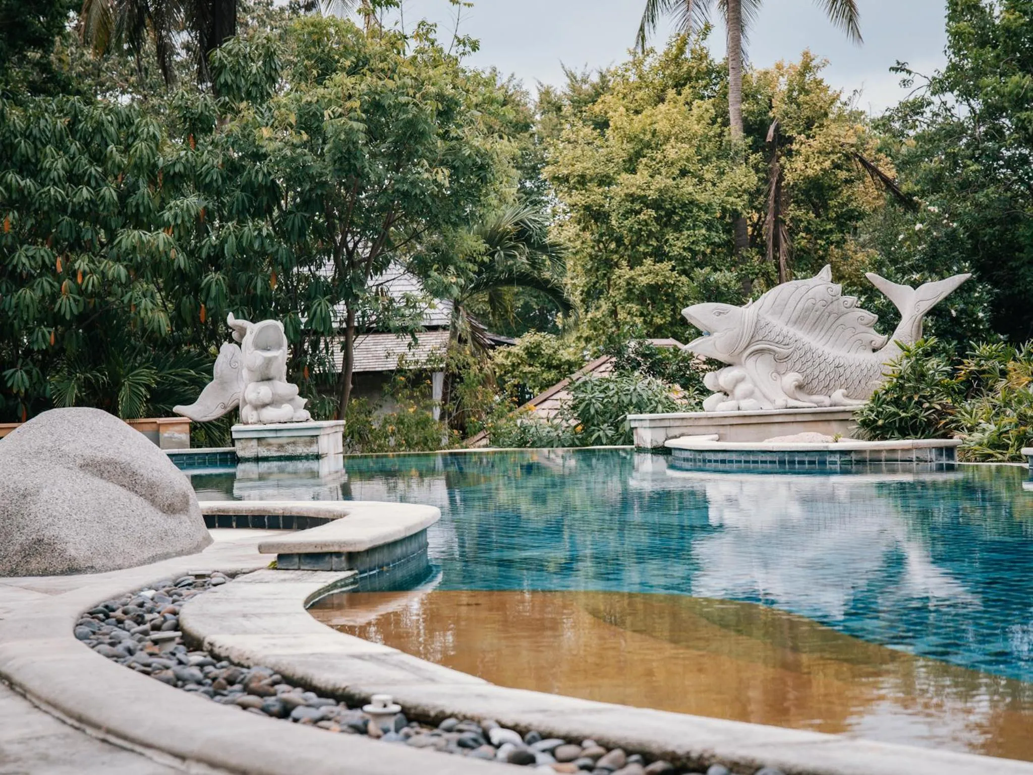 Pool view in Sensi Paradise Beach Resort