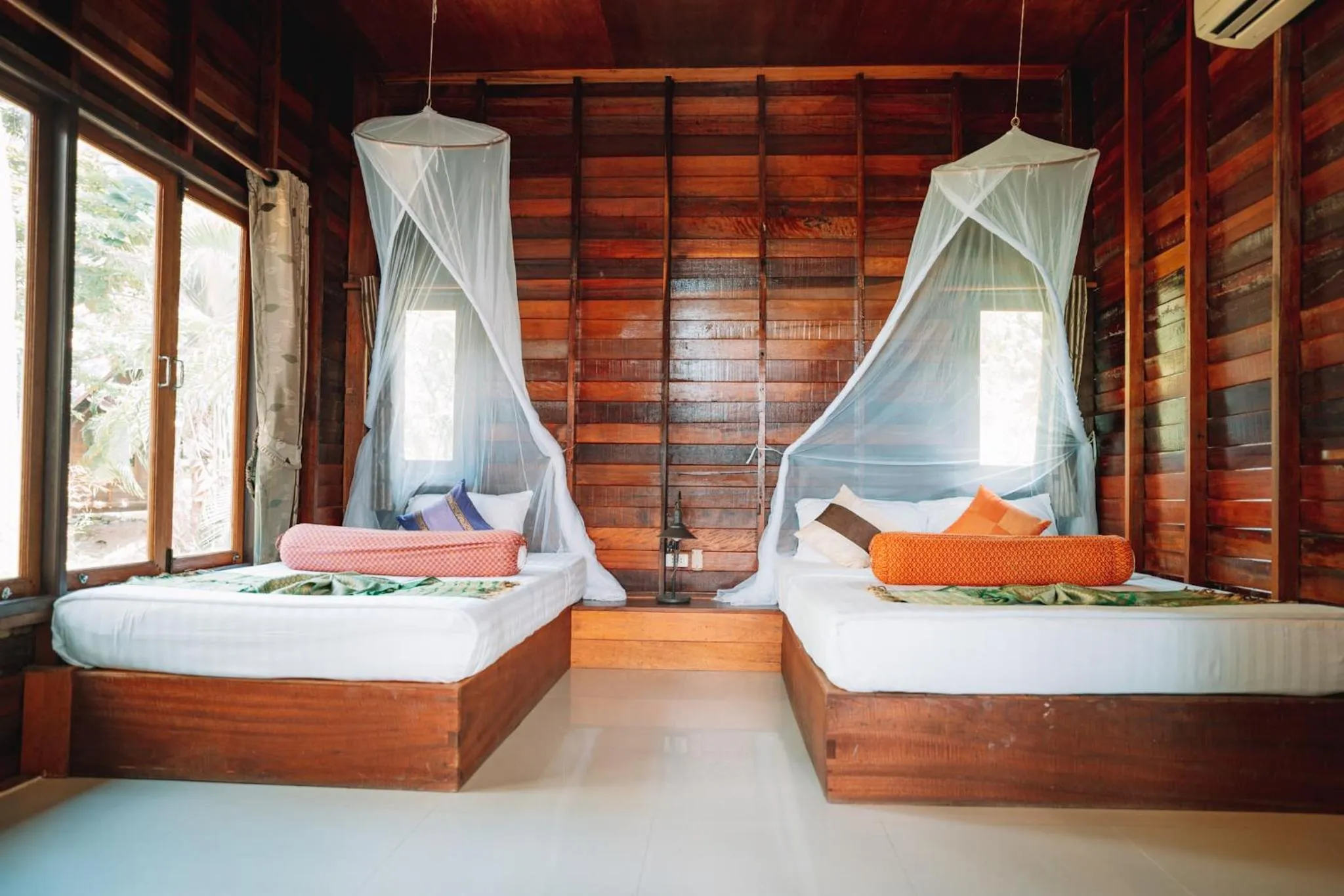 Bed in Sensi Paradise Beach Resort