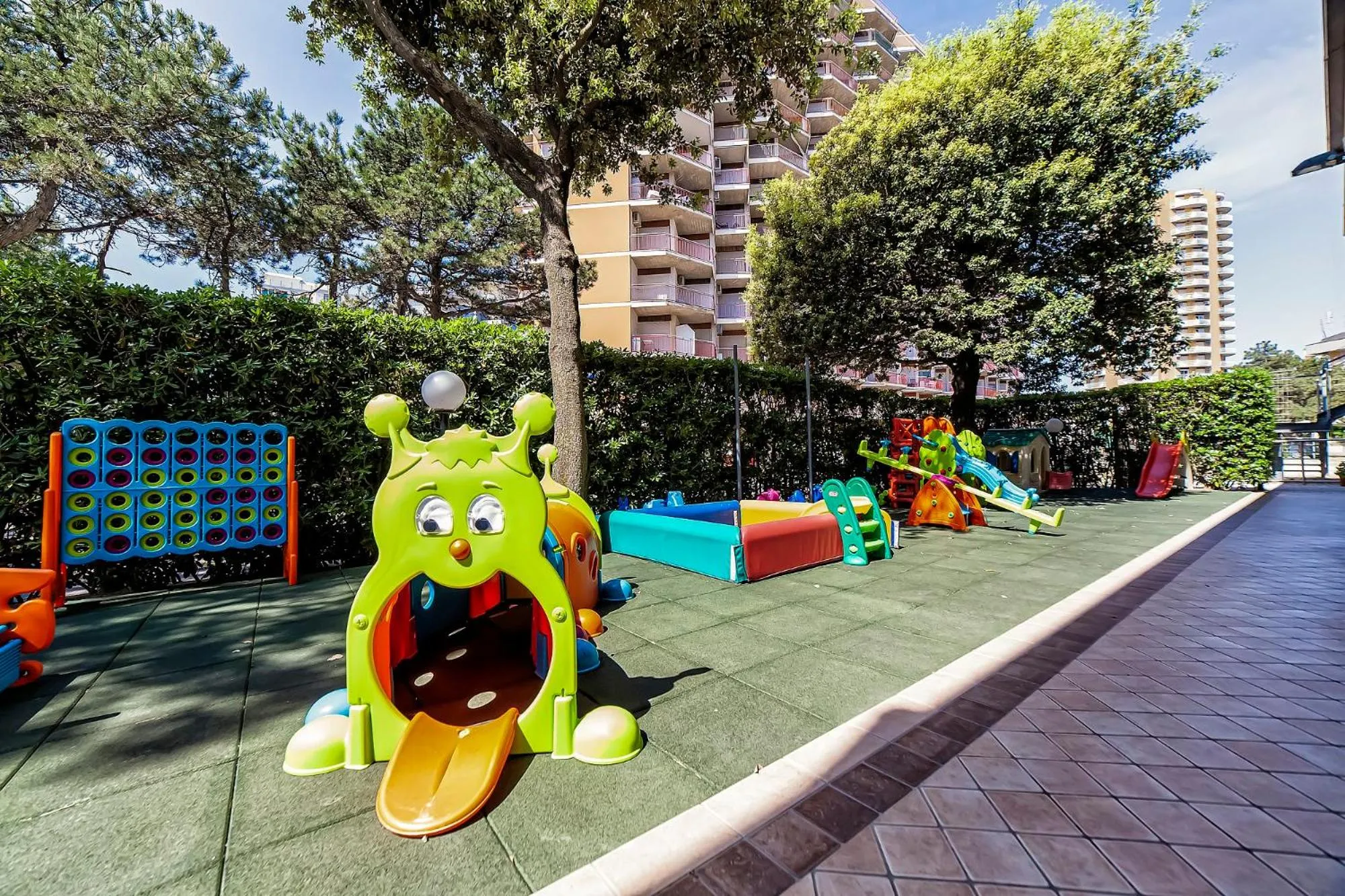 Children play ground in Hotel American
