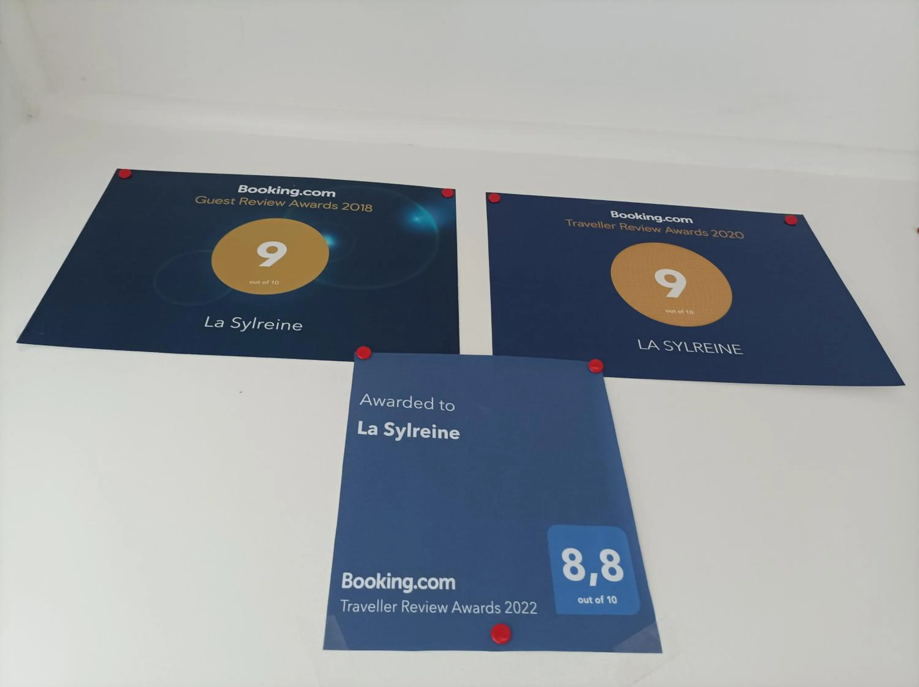 Certificate/Award in La Sylreine