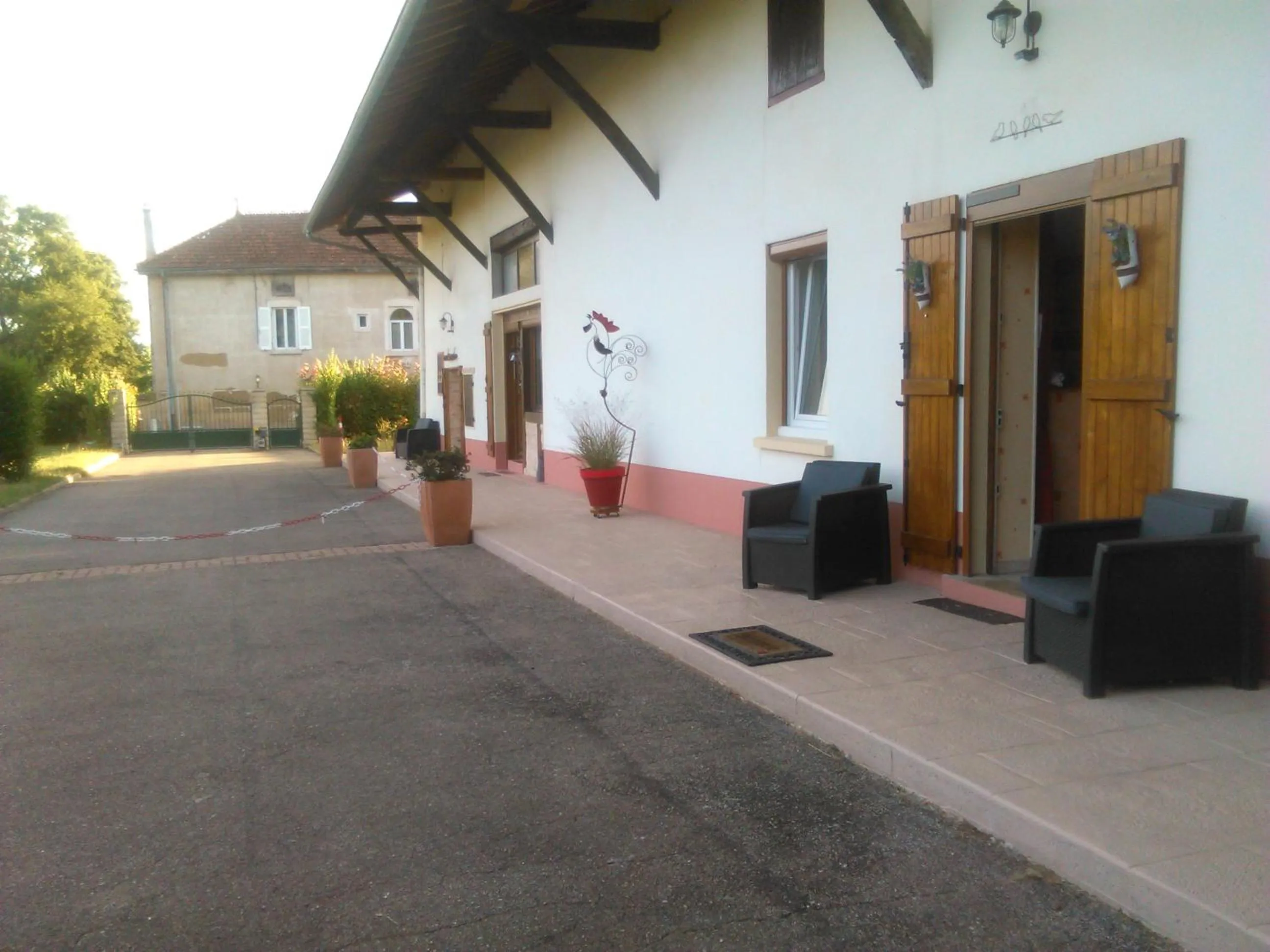 Garden view in La Sylreine