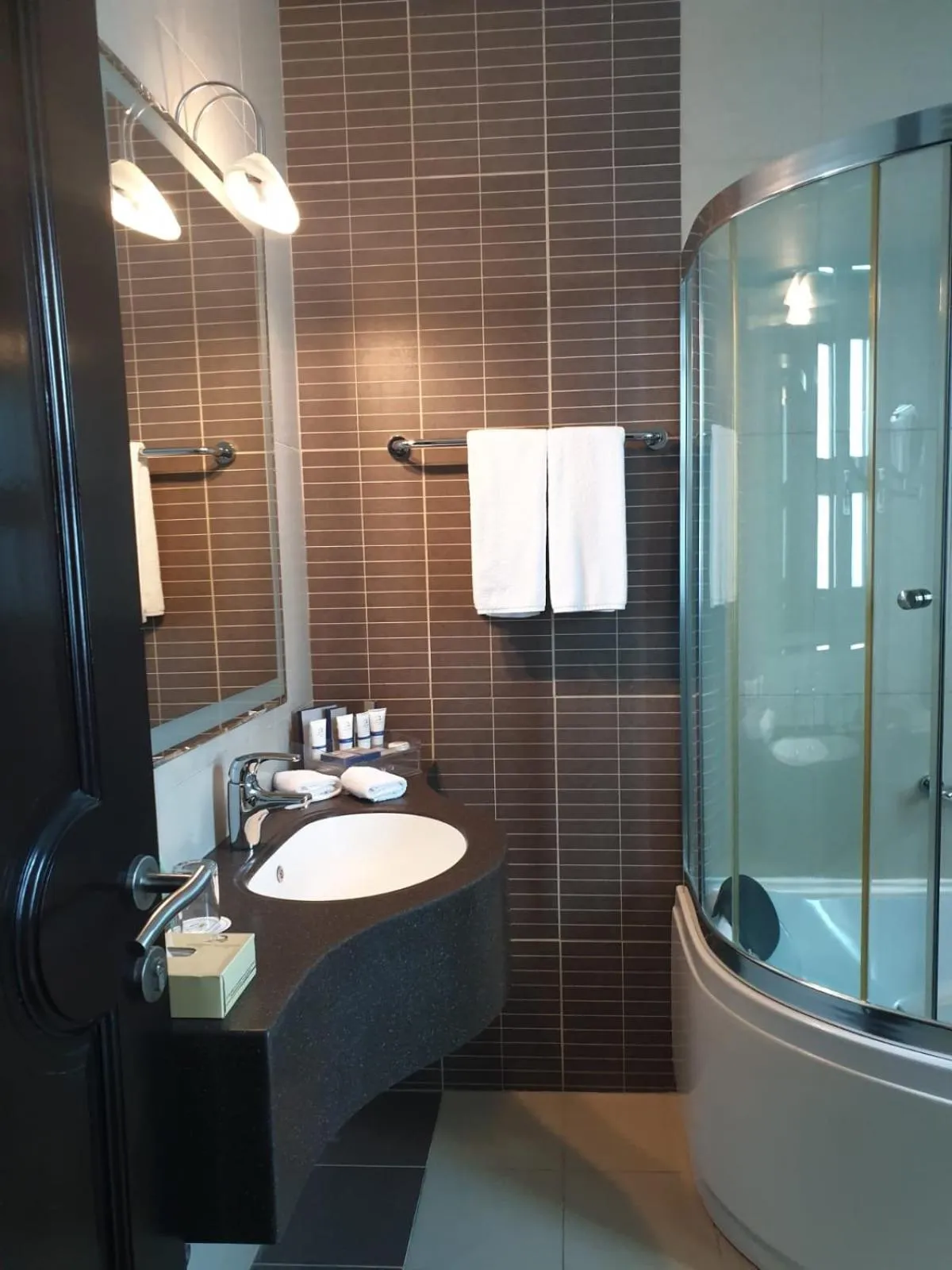 Bathroom in Costa Del Sol Hotel by Arabian Link