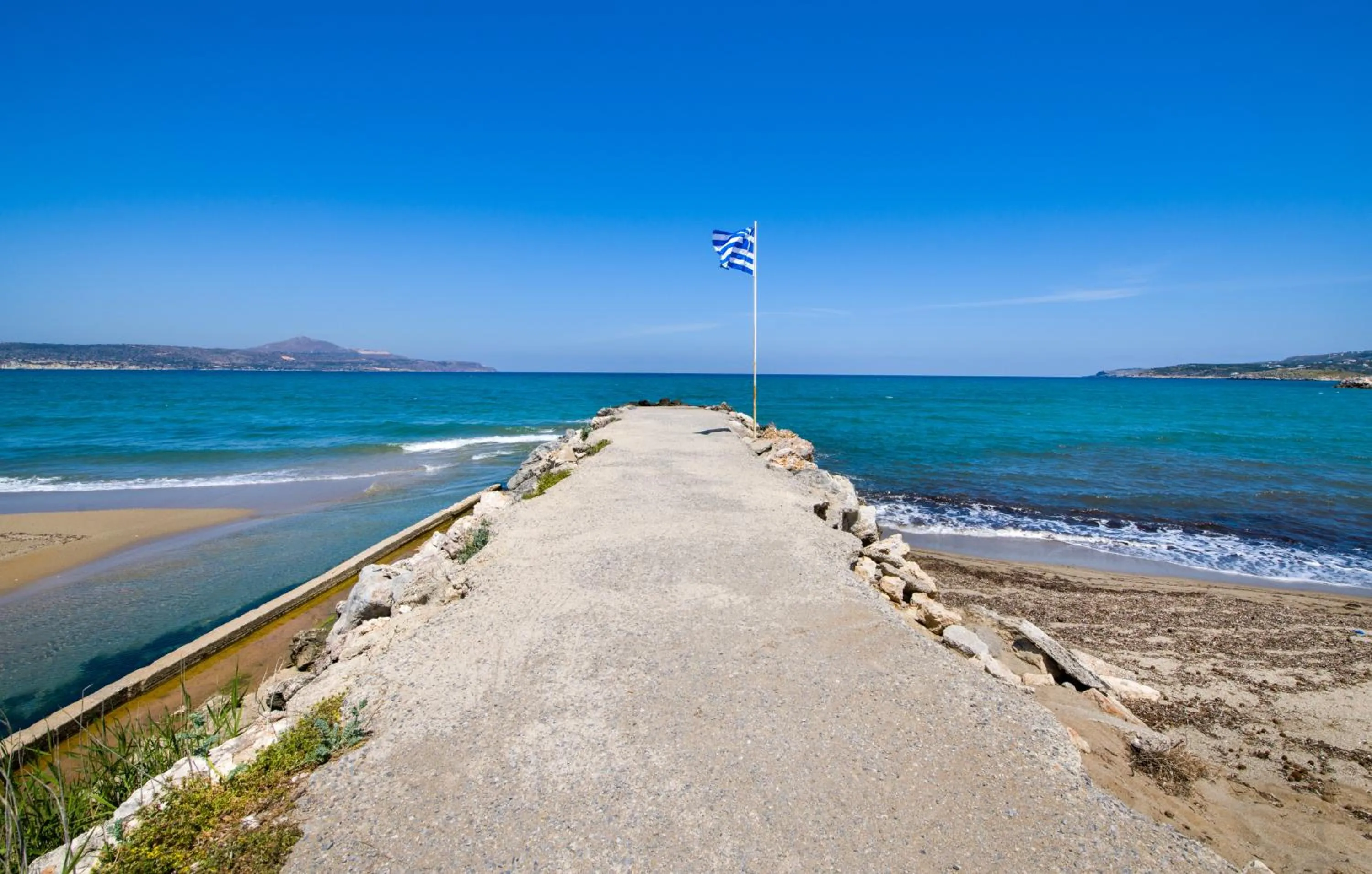 Natural landscape in Kalyves Beach Hotel