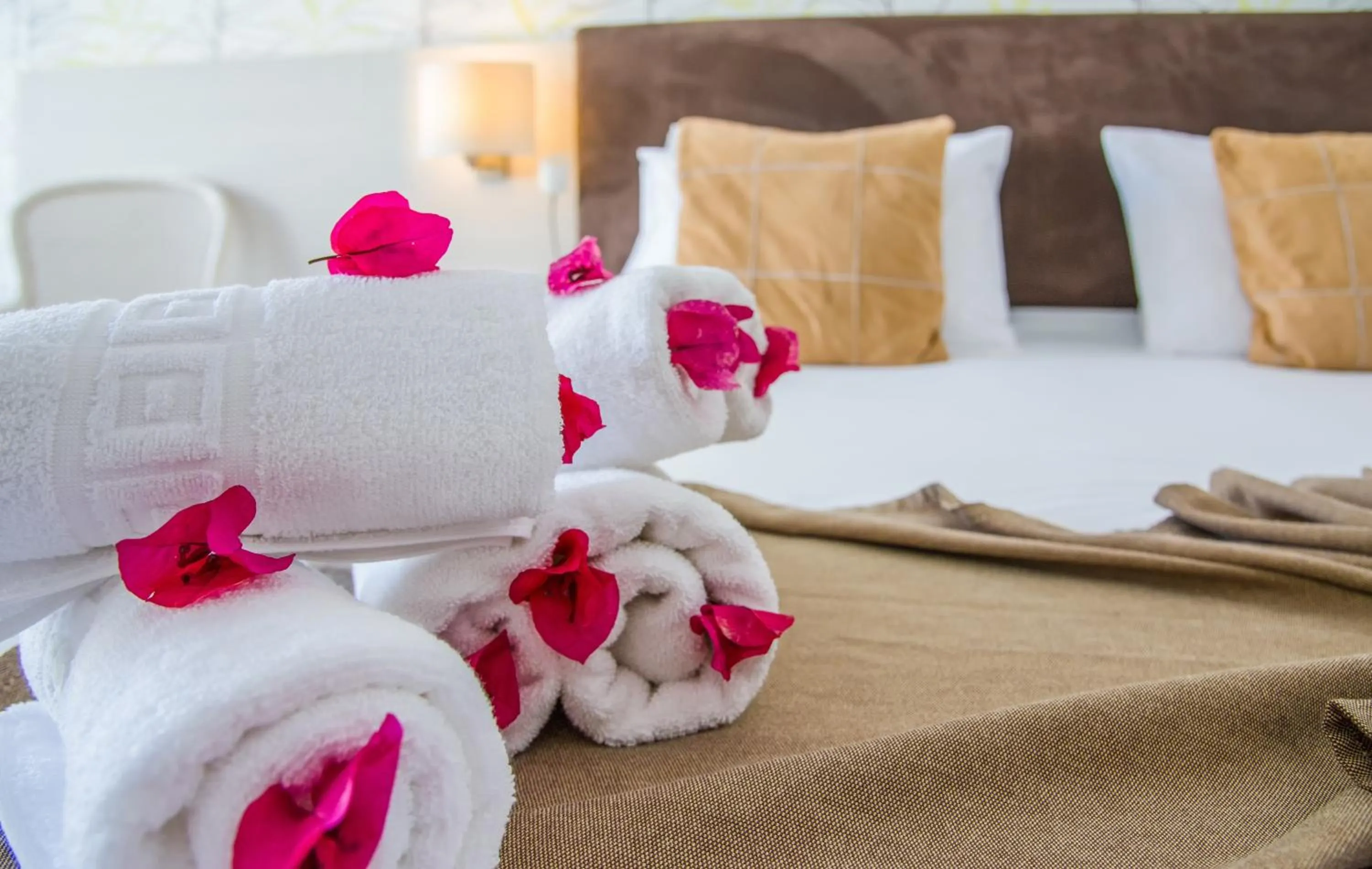 Bed in Kalyves Beach Hotel