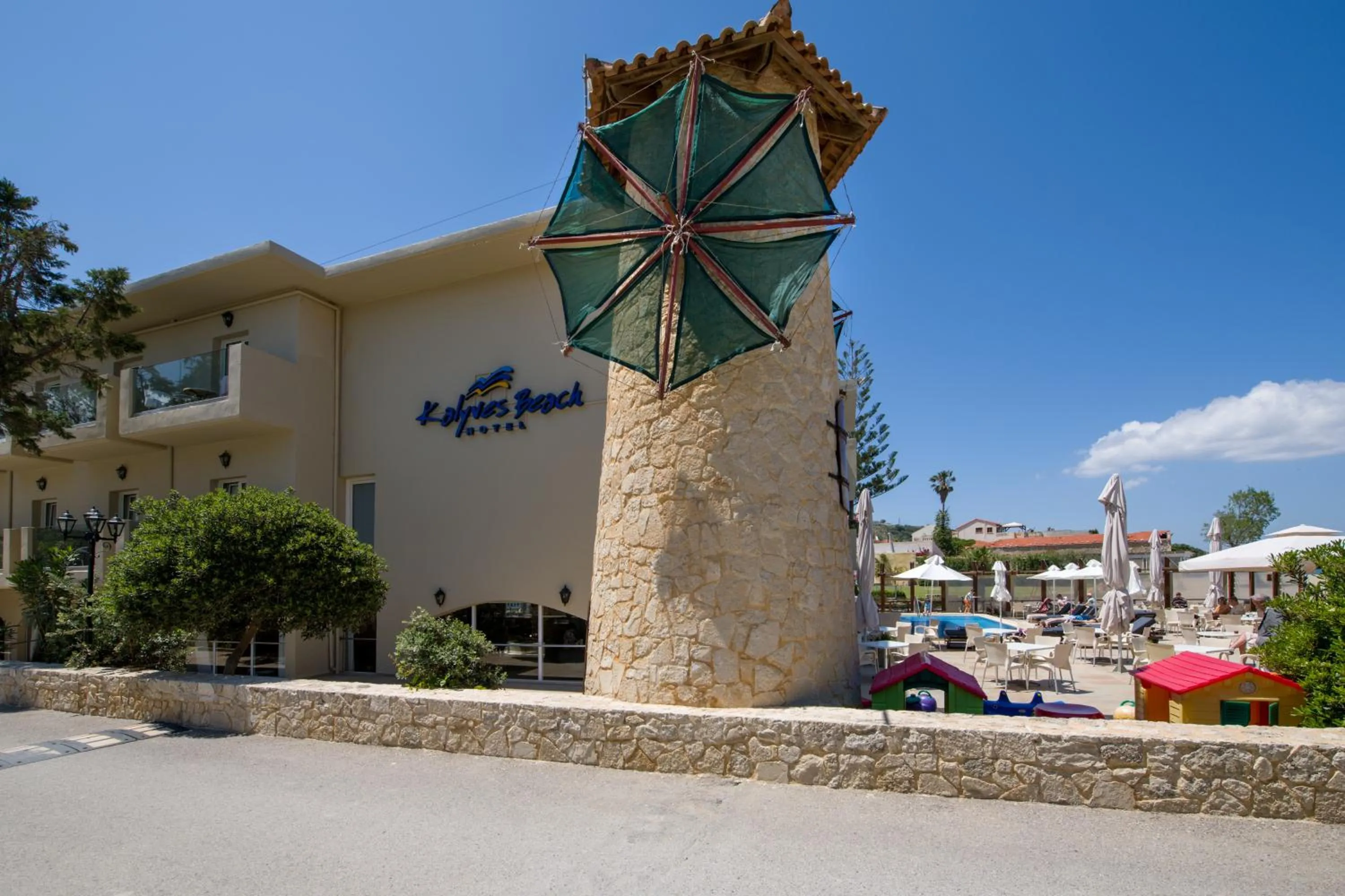 Property building in Kalyves Beach Hotel