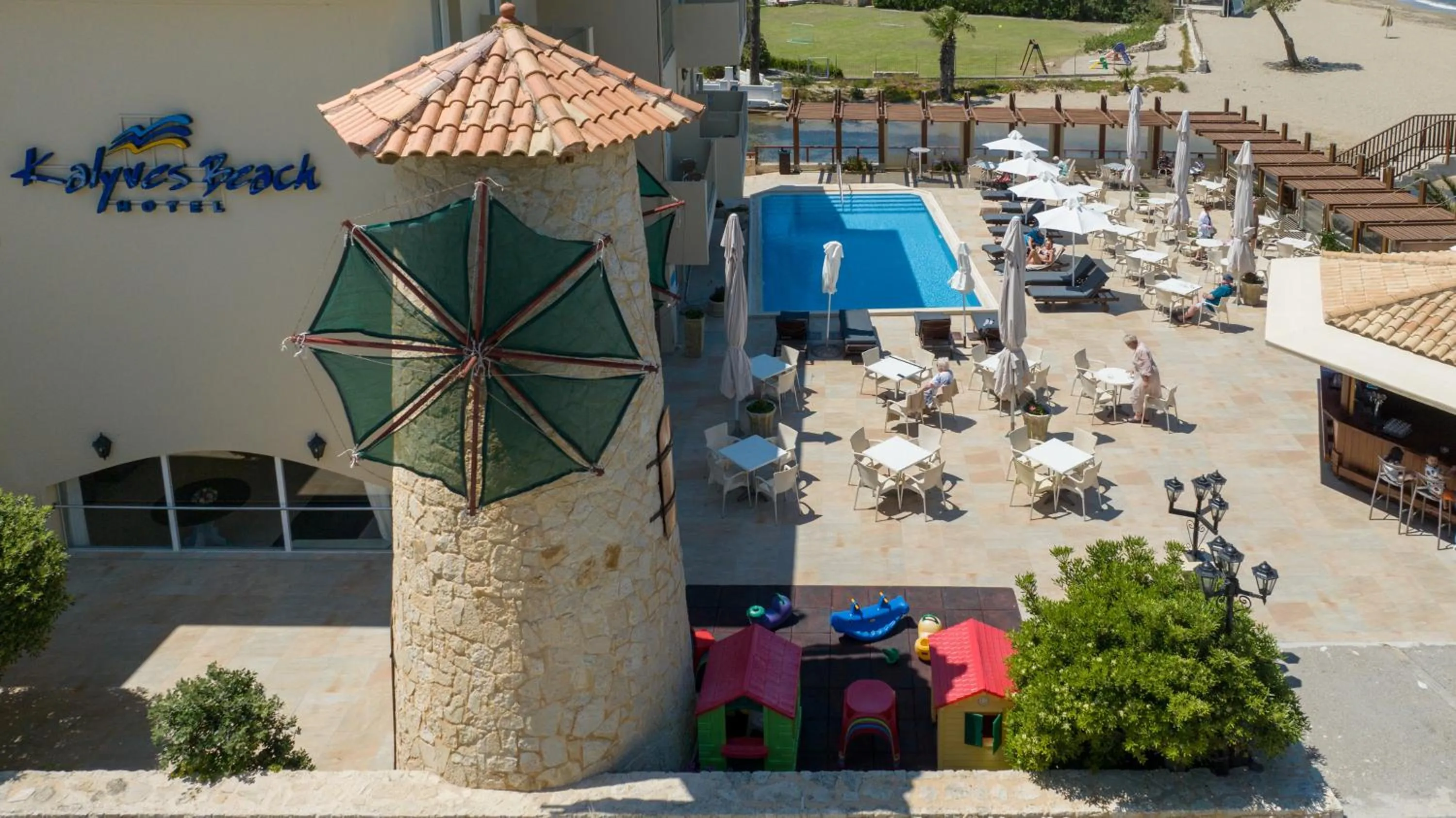 Property building in Kalyves Beach Hotel