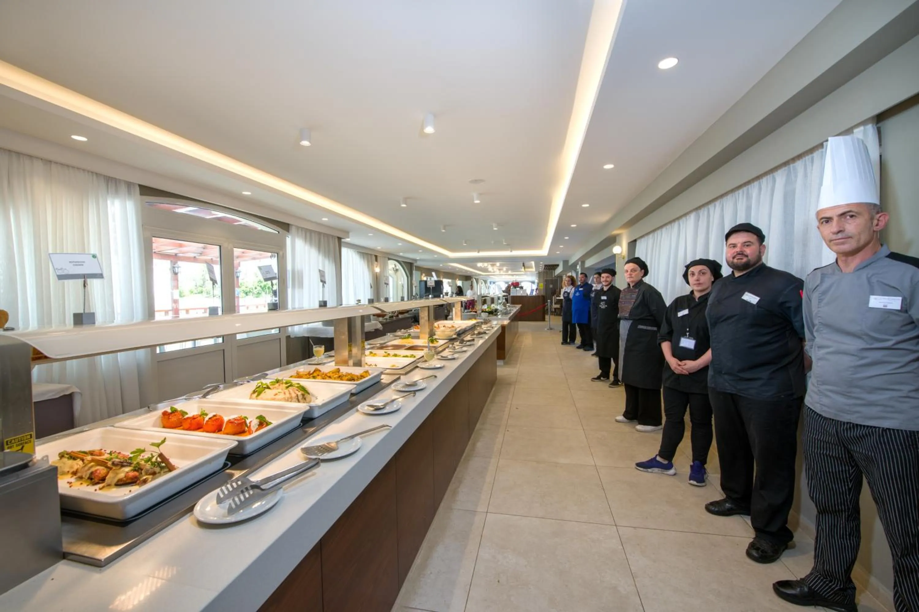 Food and drinks in Kalyves Beach Hotel