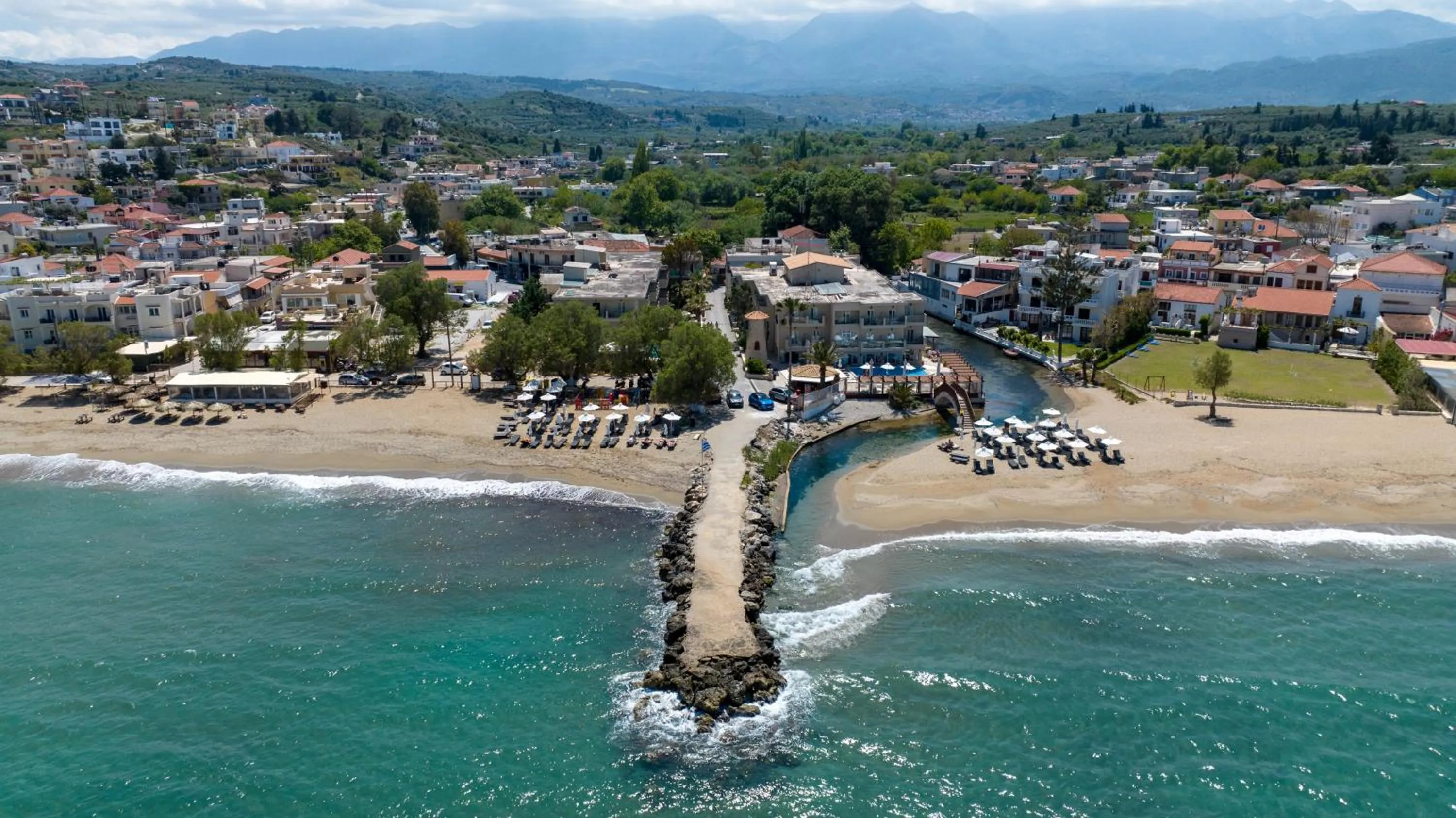 Property building in Kalyves Beach Hotel