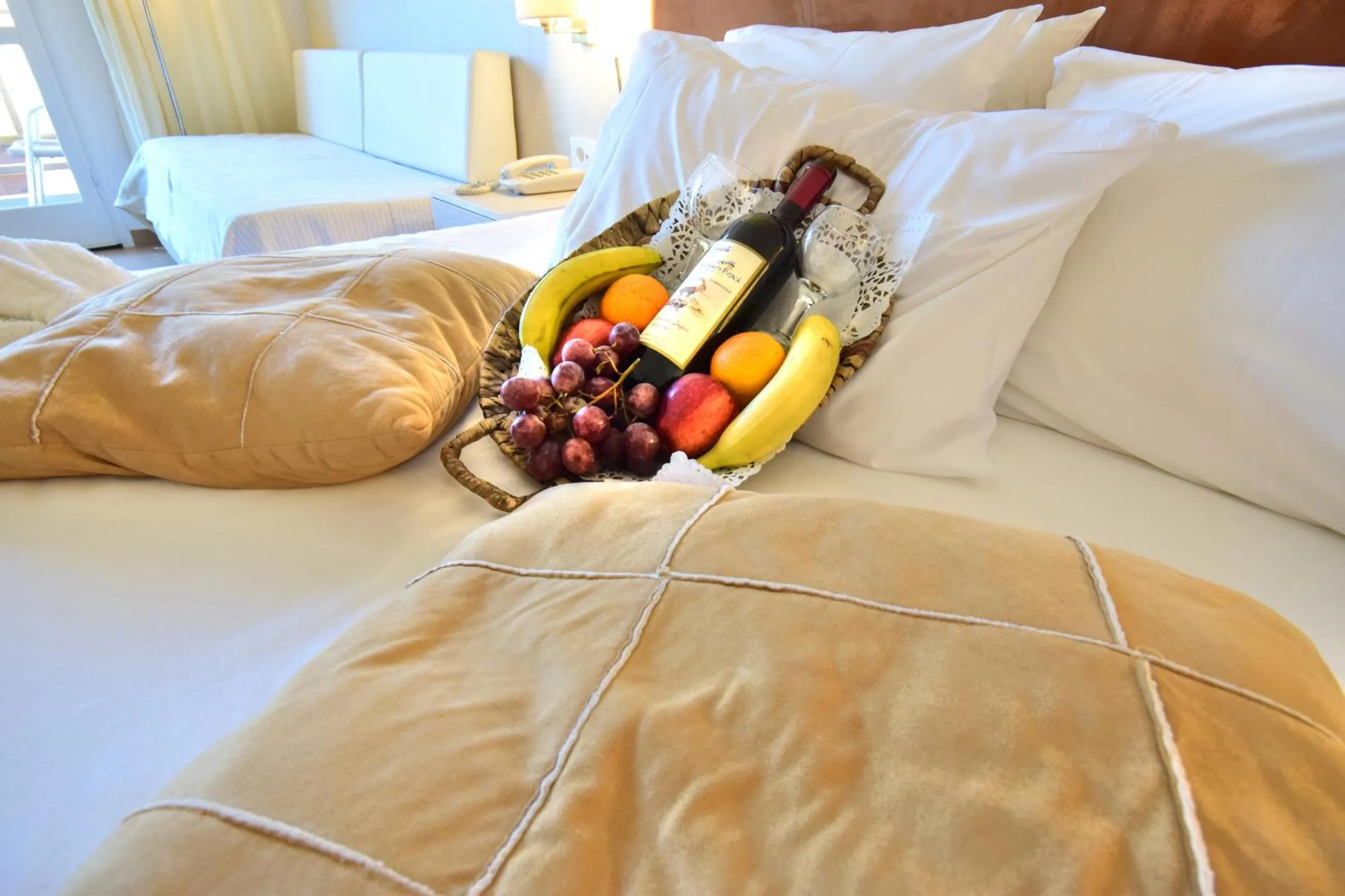 Bed in Kalyves Beach Hotel