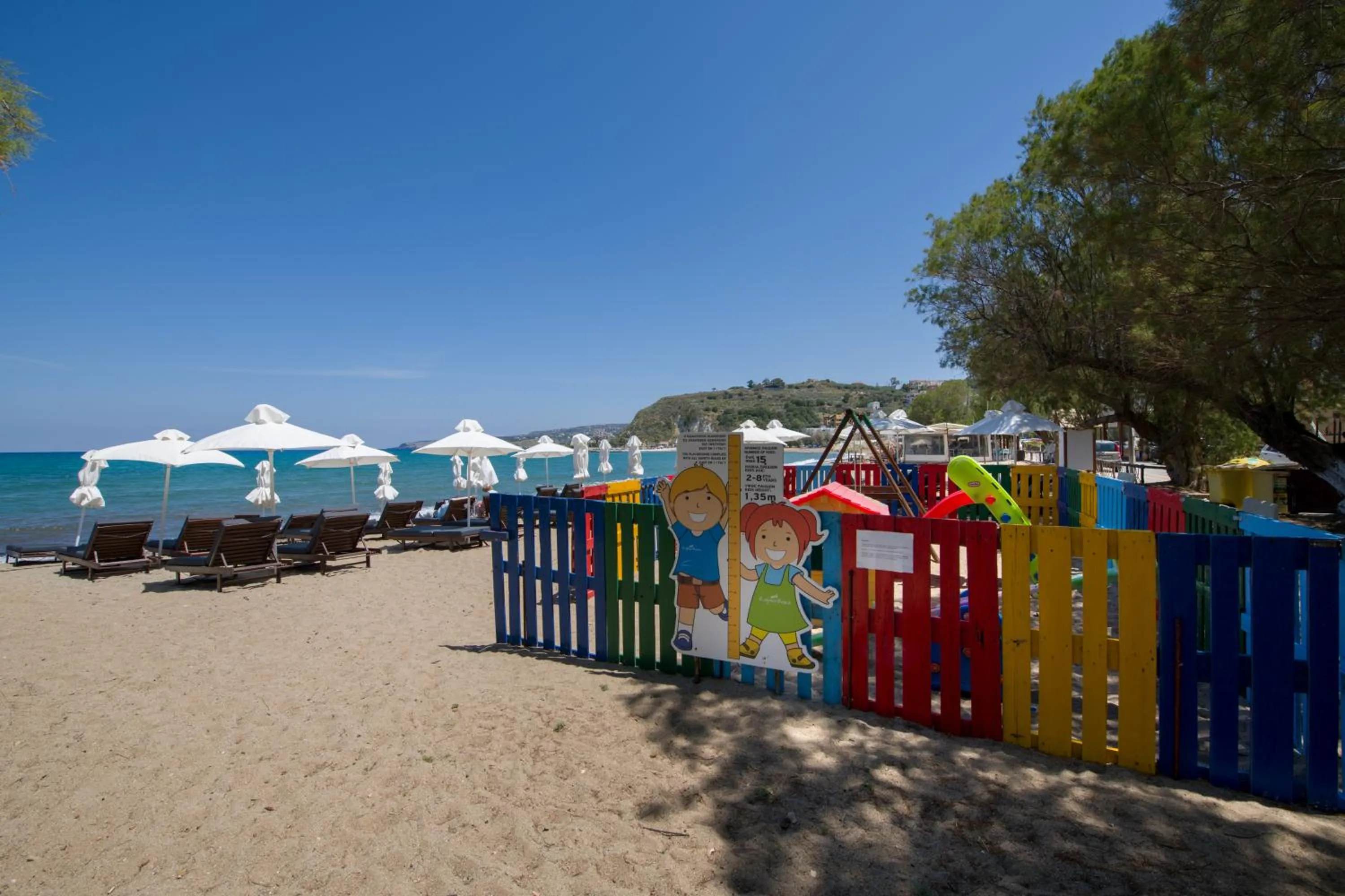 Children play ground in Kalyves Beach Hotel