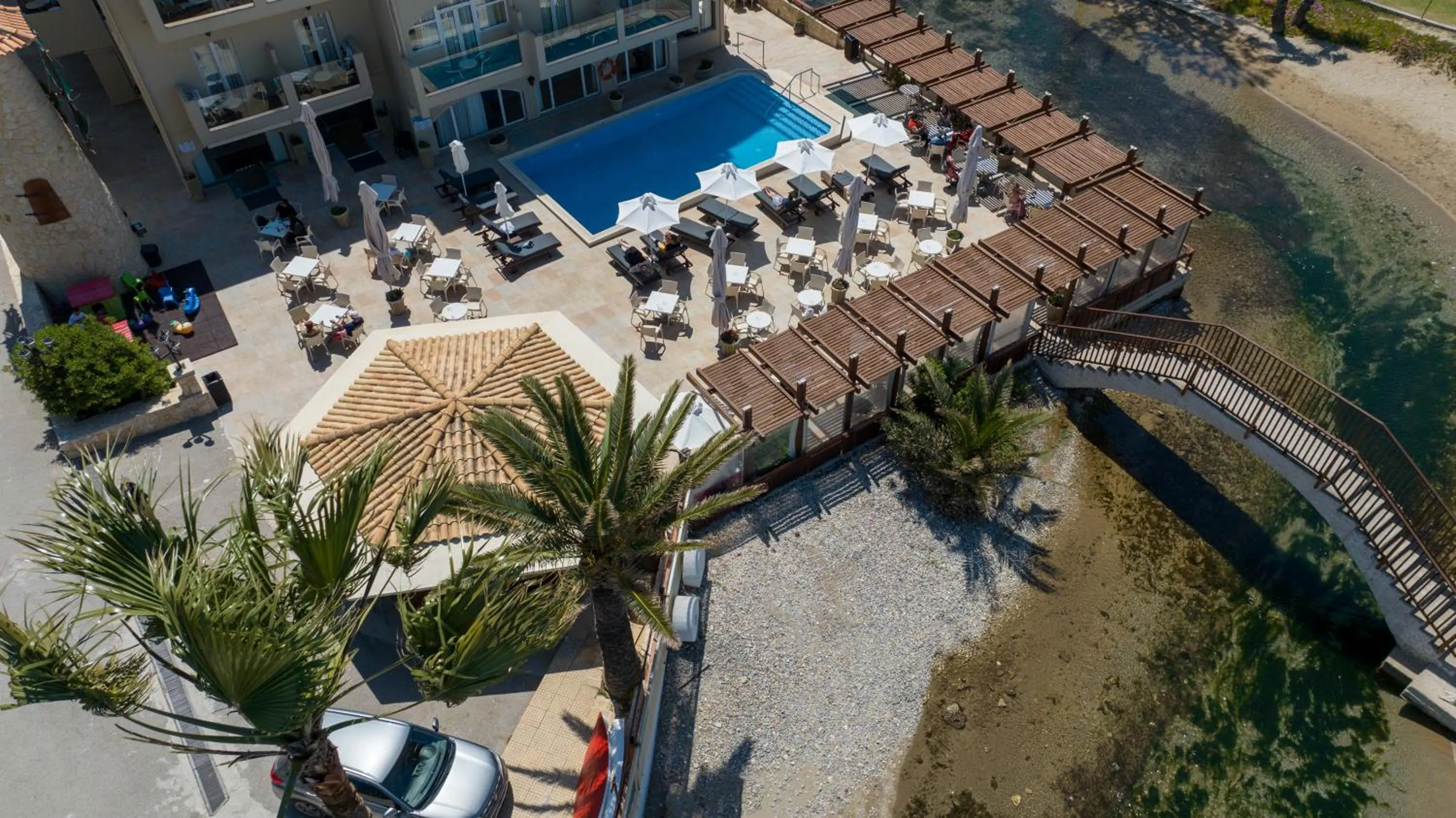 Property building in Kalyves Beach Hotel