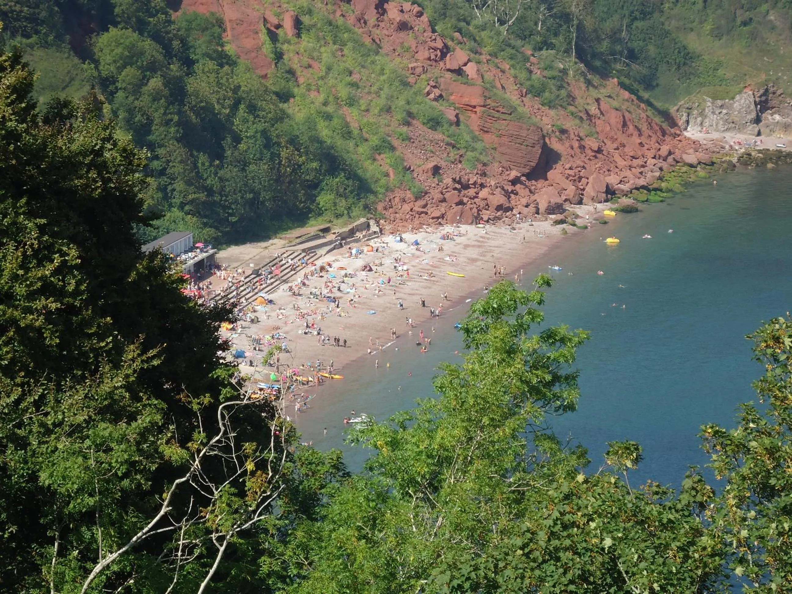 Beach in The Buccaneer Inn