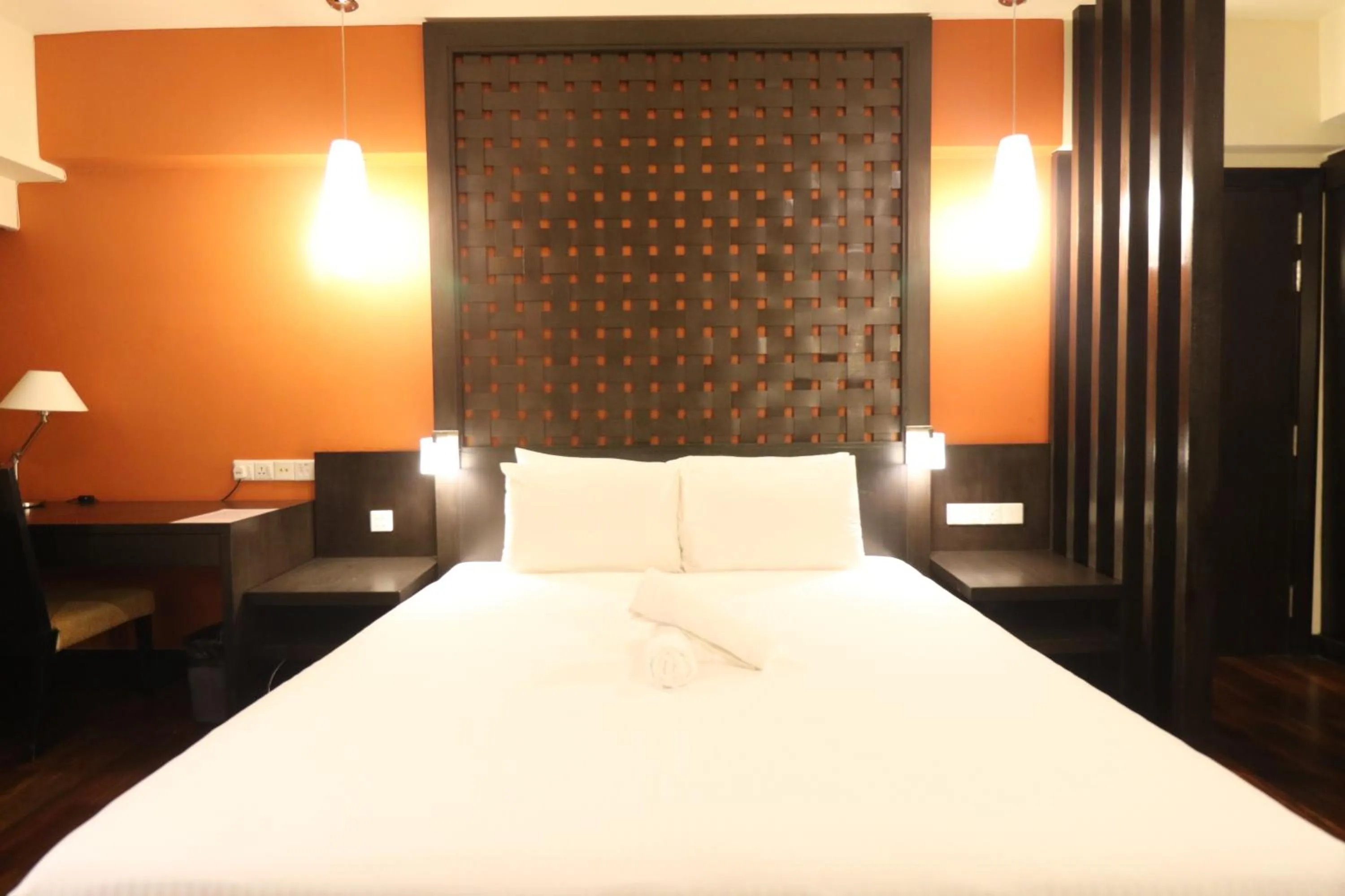 Bed in Millennium Suite At Pyramid Tower