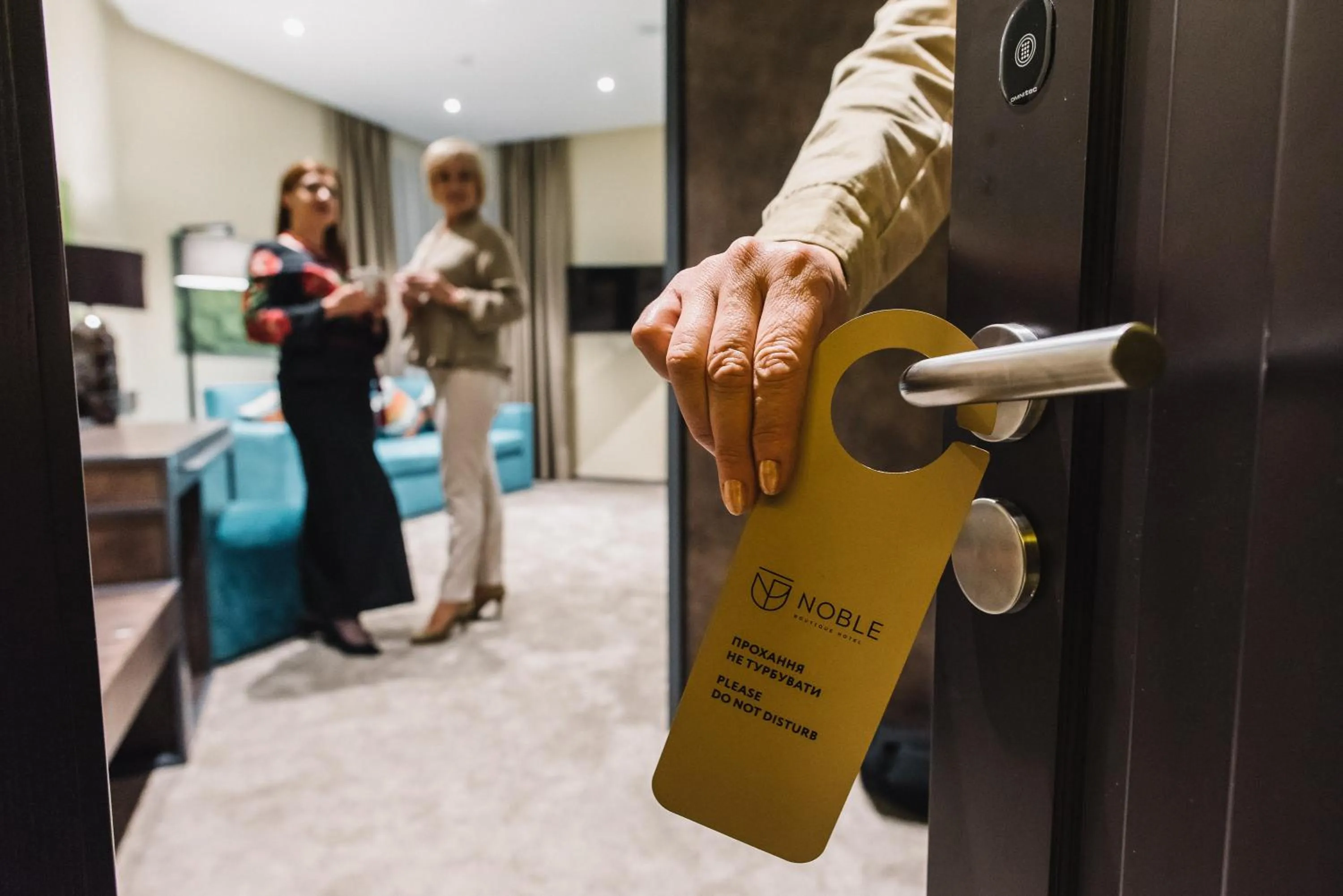 Decorative detail in Noble Boutique Hotel