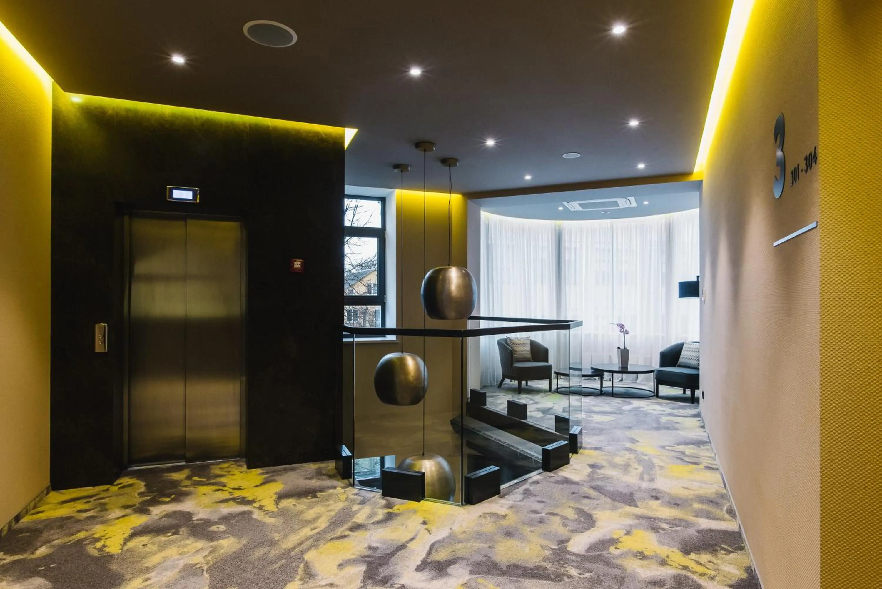 Area and facilities in Noble Boutique Hotel