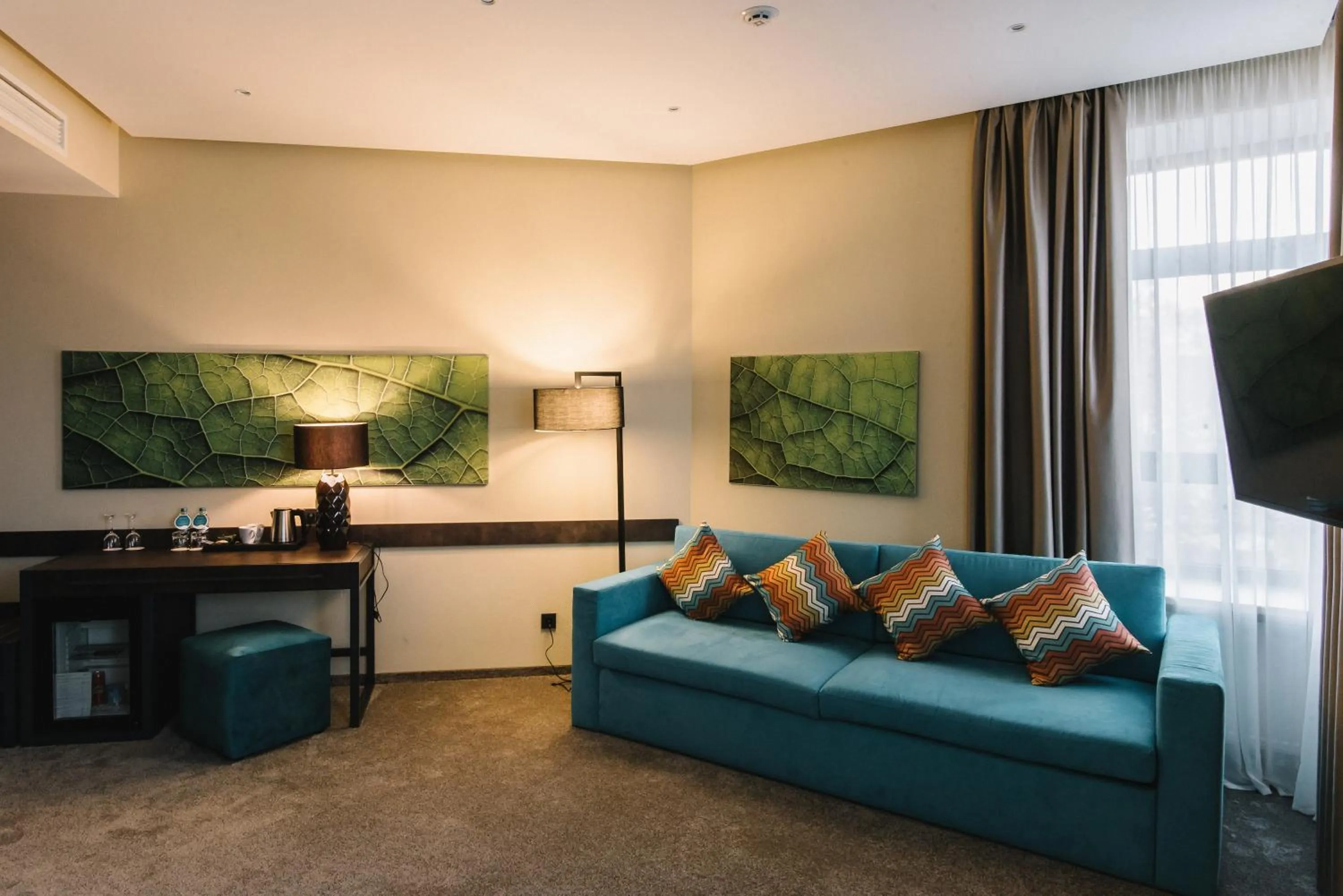 Decorative detail in Noble Boutique Hotel