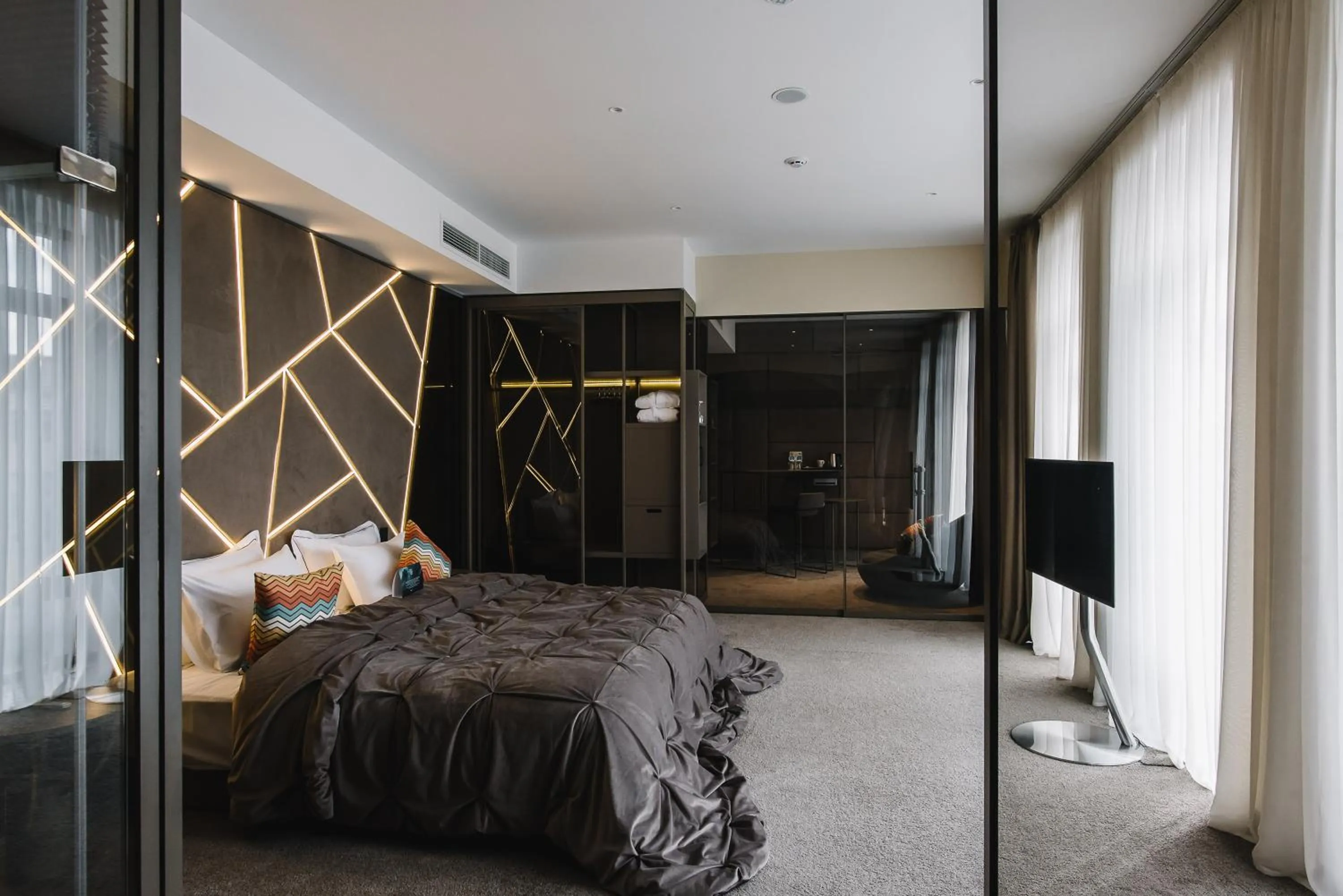 Bedroom, Bed in Noble Boutique Hotel