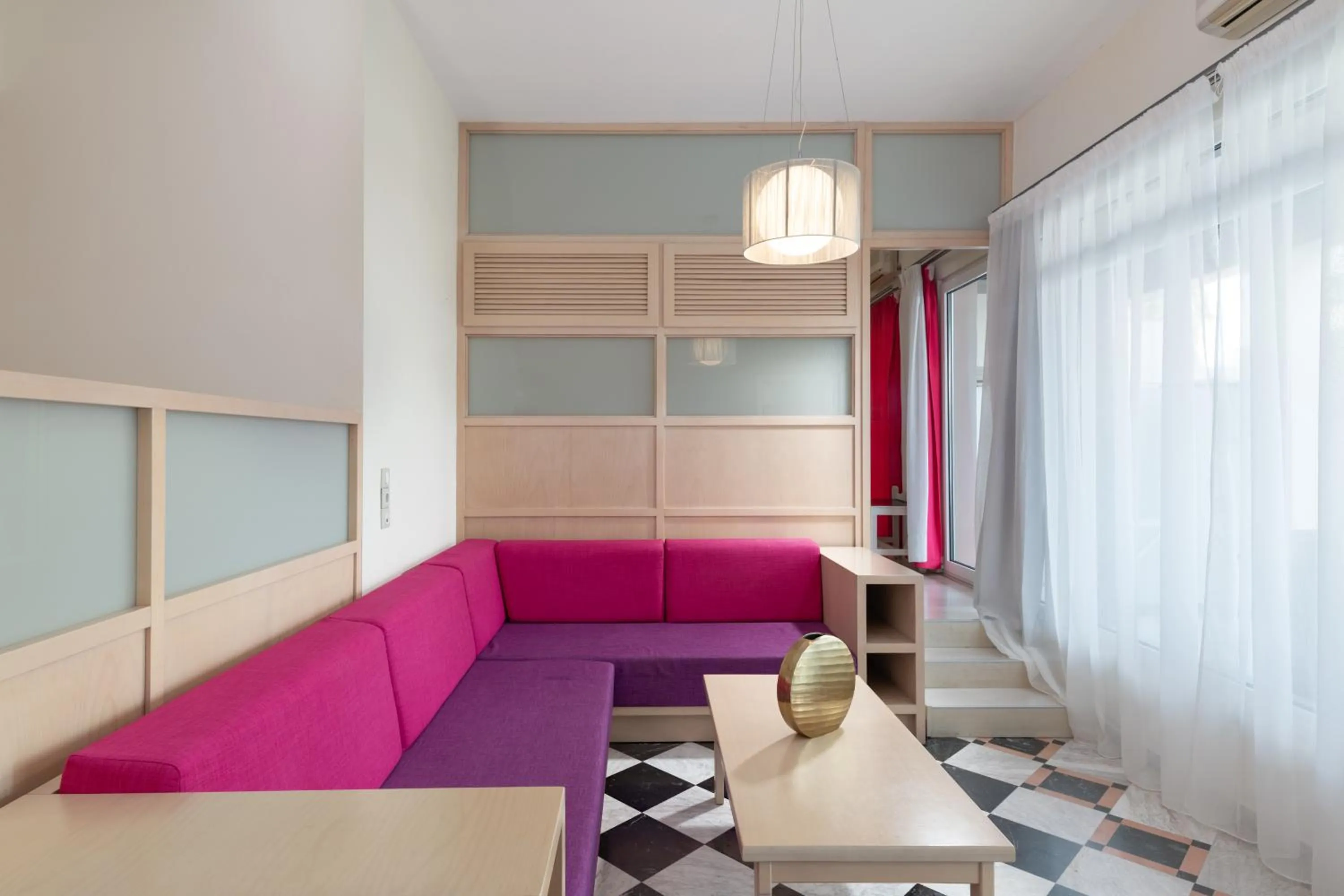 Living room in Sevach Apartments