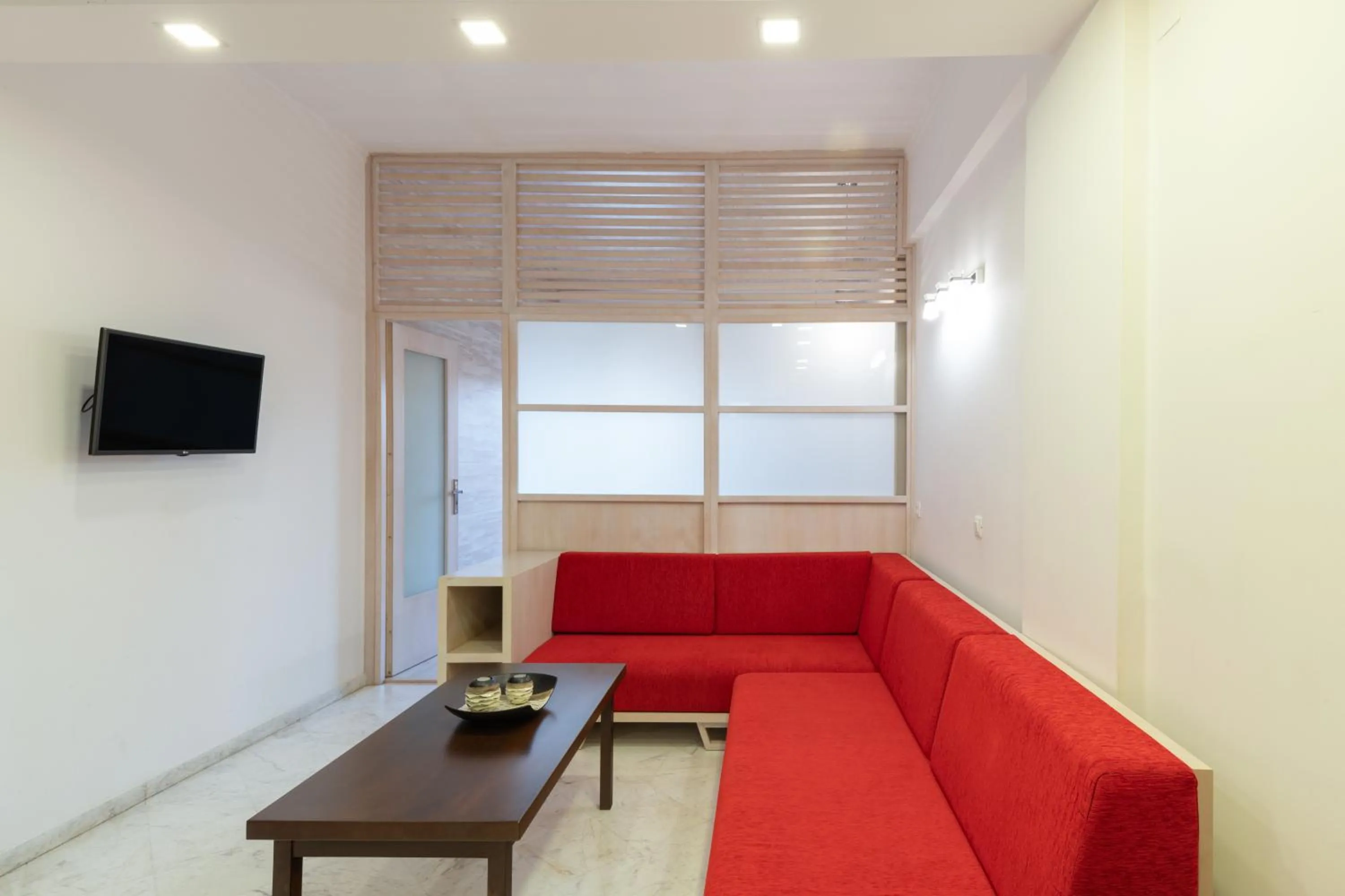 Living room in Sevach Apartments