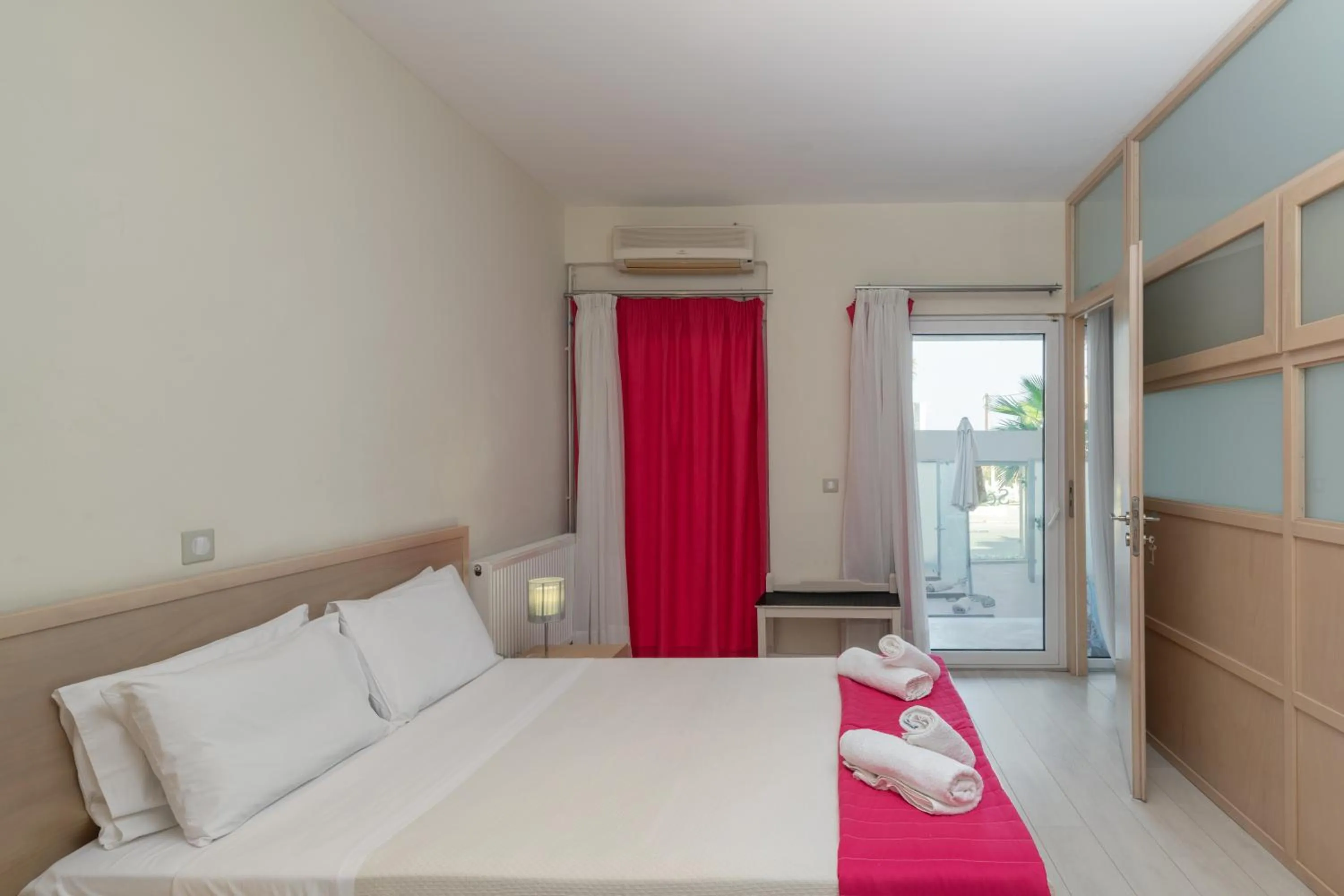 Bedroom, Bed in Sevach Apartments